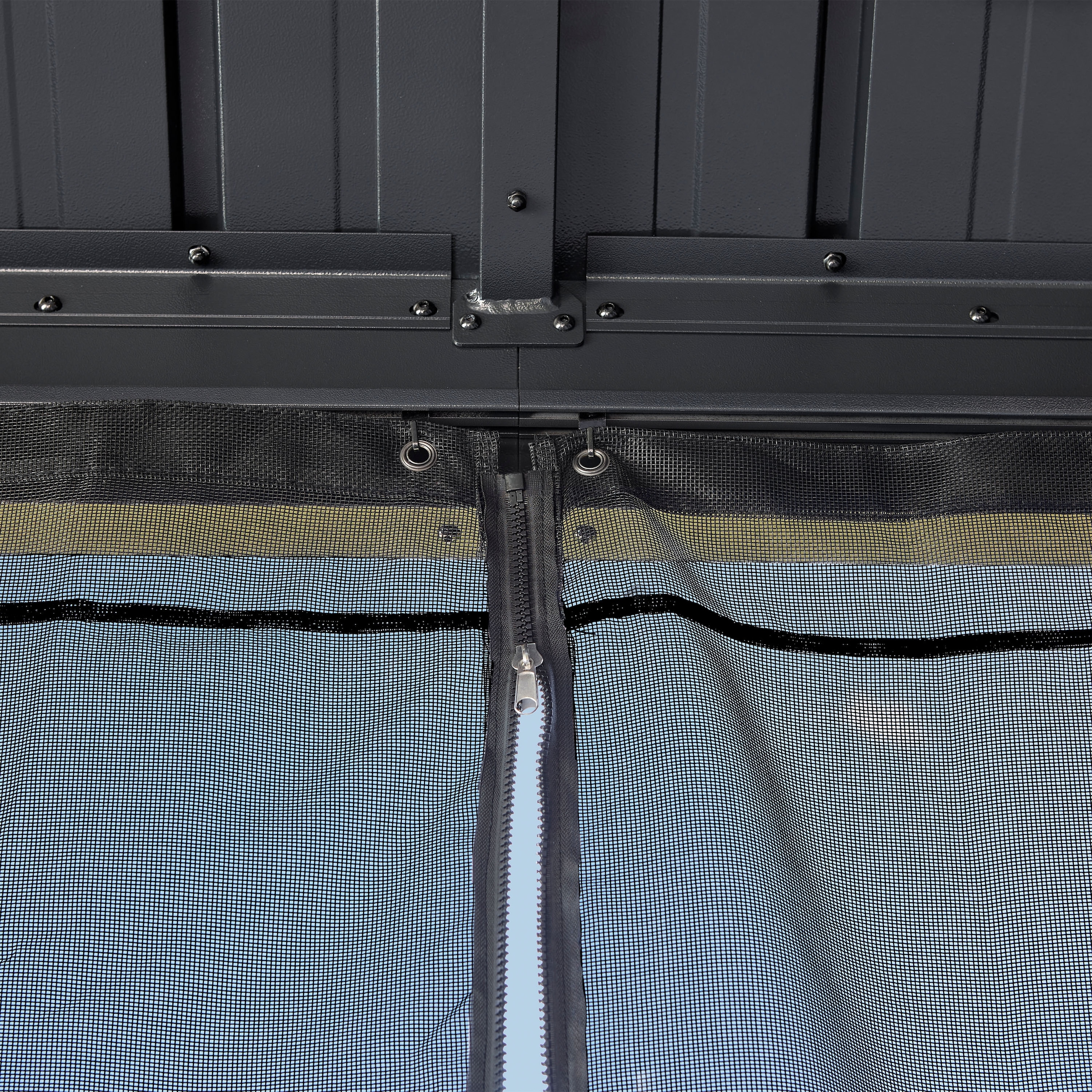 Sojag Pavillon »Kiruna 1012 Anthrazit« 299,3x364,3x297,6cm