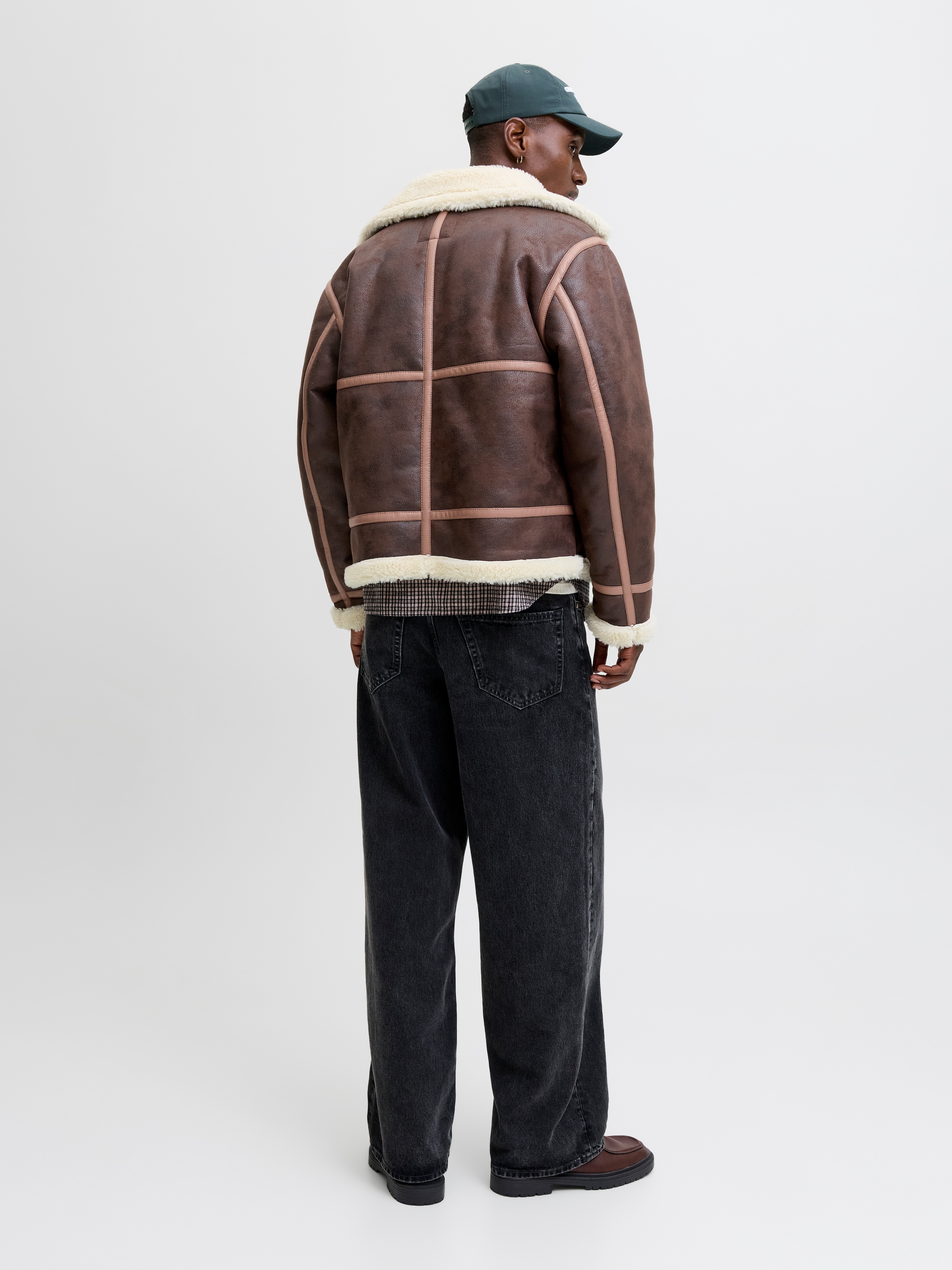 Jack & Jones Bomberjacke »JORLIVERPOOL AVIATOR JACKET SN«, ohne Kapuze