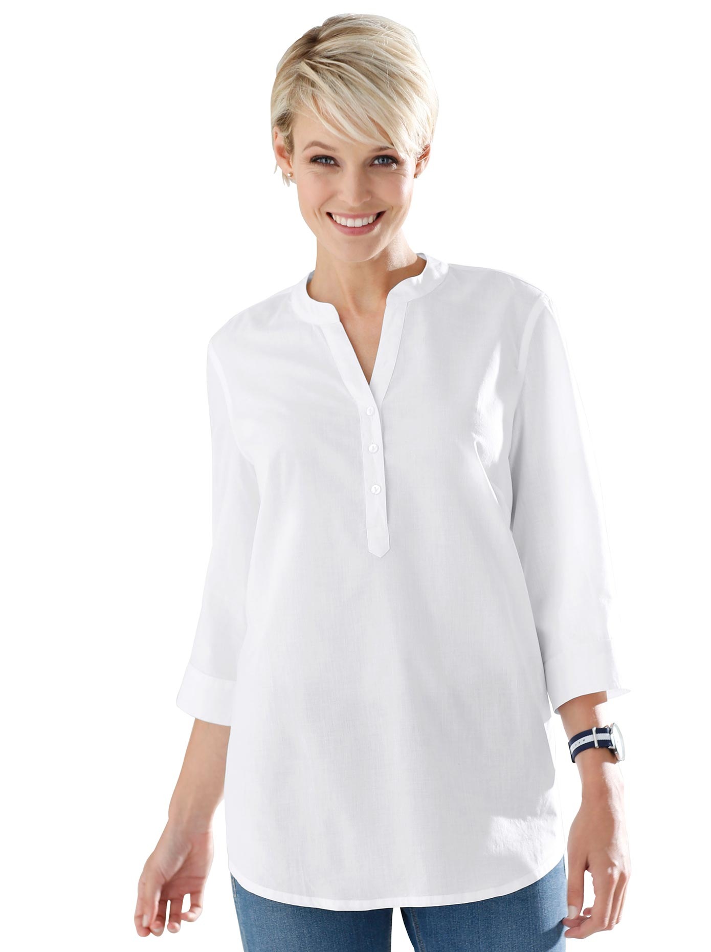 Classic Basics Schlupfbluse