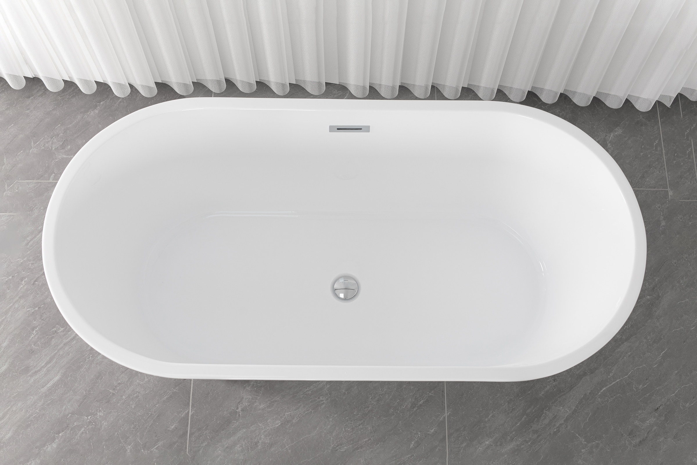 Sanotechnik Badewanne »YORK« Höhe 58 cm Vorrichtung für Ablaufschlauch | Überlauf 170x75x58cm, aus Acryl