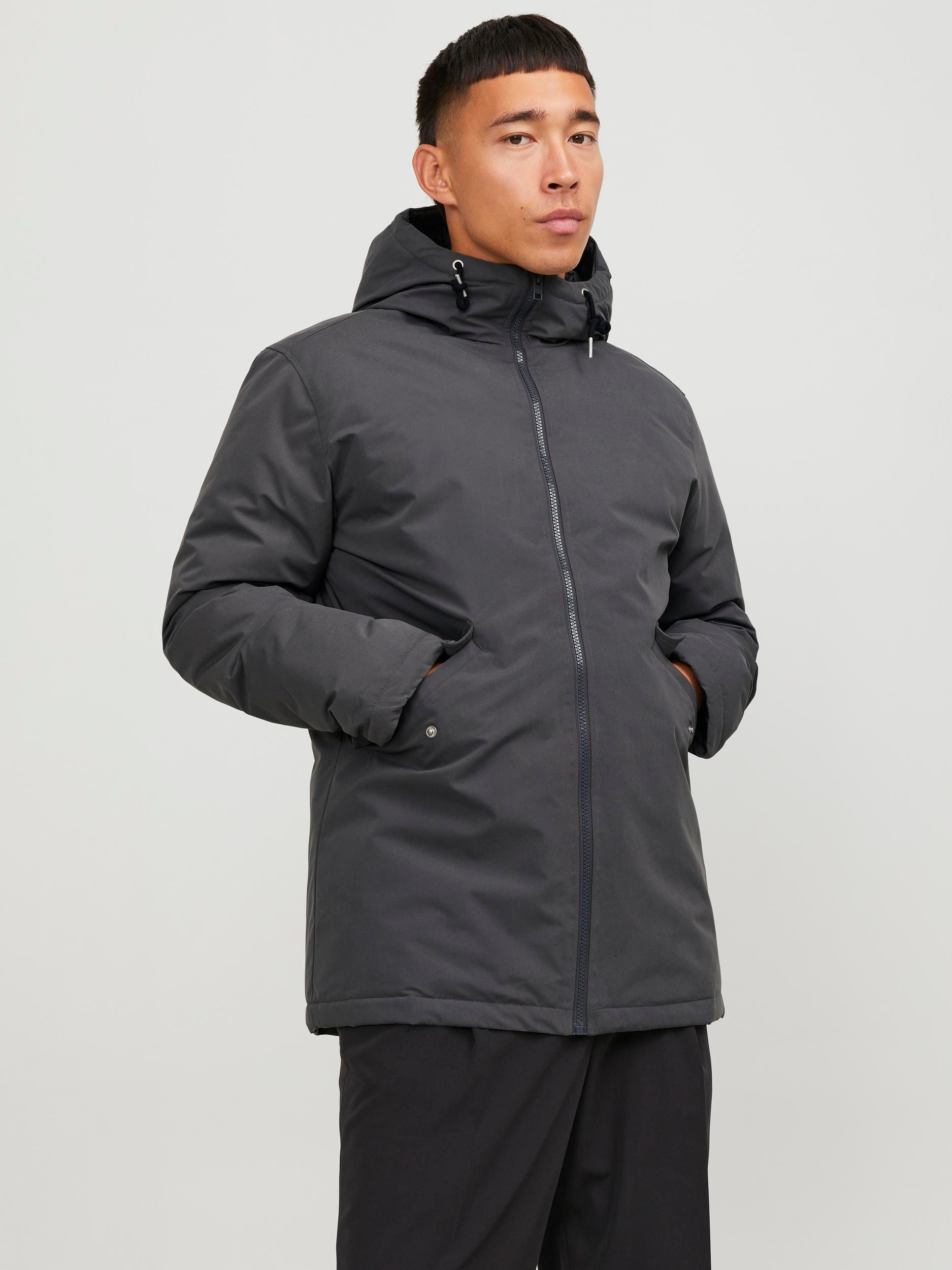 Outdoorjacke »JJLOOP PARKA JACKET«, mit Kapuze