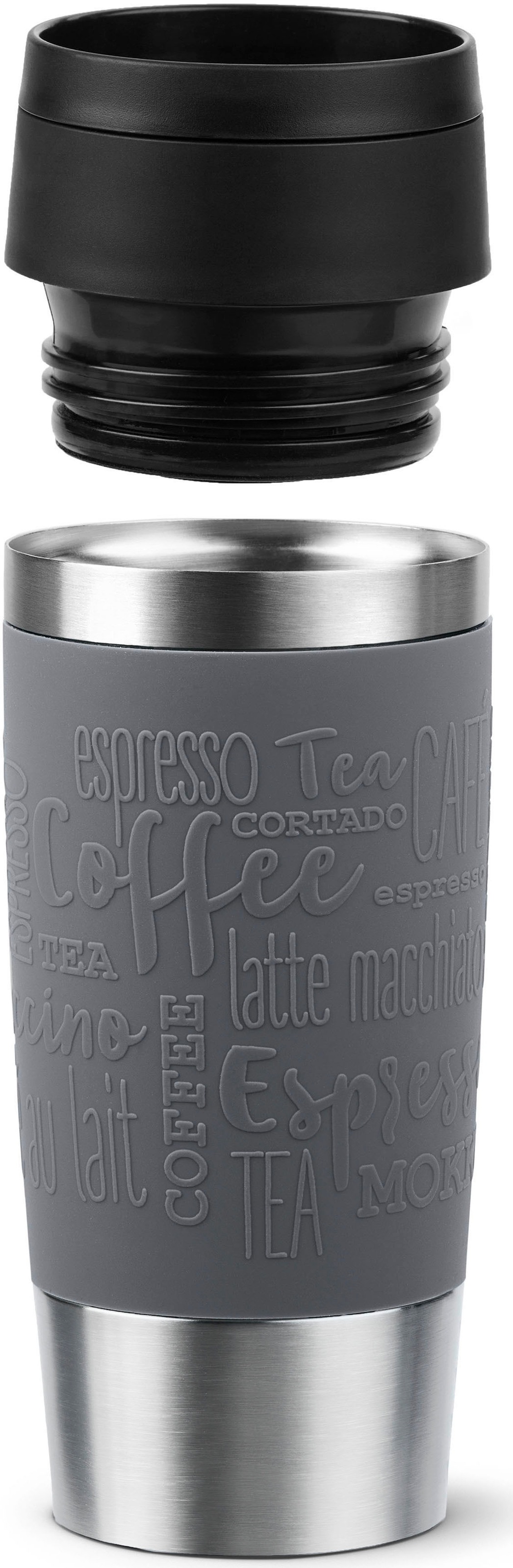 Emsa Thermobecher »Travel Mug Classic, mit 360°-Trinköffnung«, 4h heiß, 8h kalt - 360 ml / 6h heiß, 12h kalt - 500 ml, 100% dicht