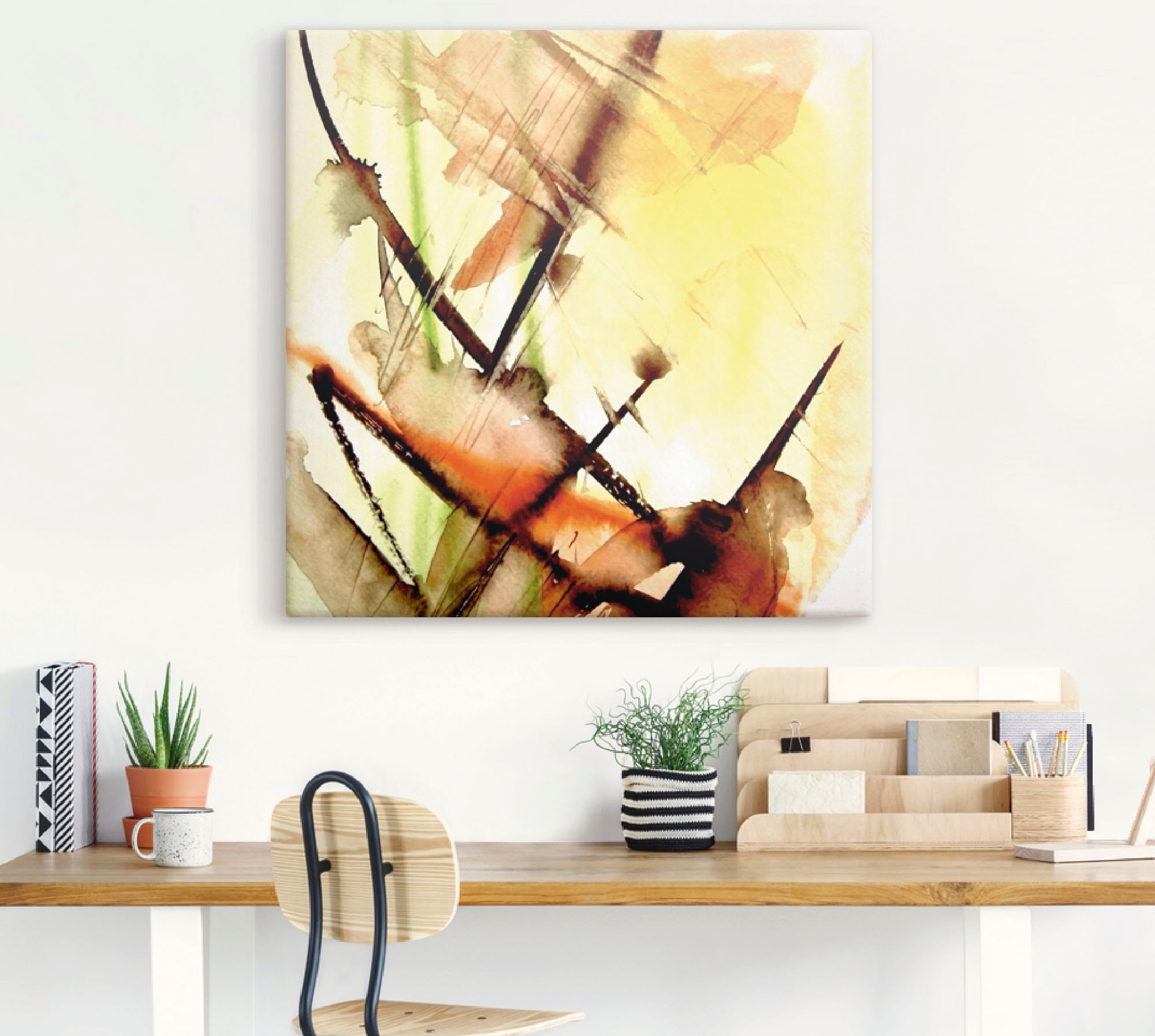 Artland Wandbild »Lichtklang« Gegenstandslos 1 Stk. tlg. als Leinwandbild, Poster, Wandaufkleber in verschied. Größen