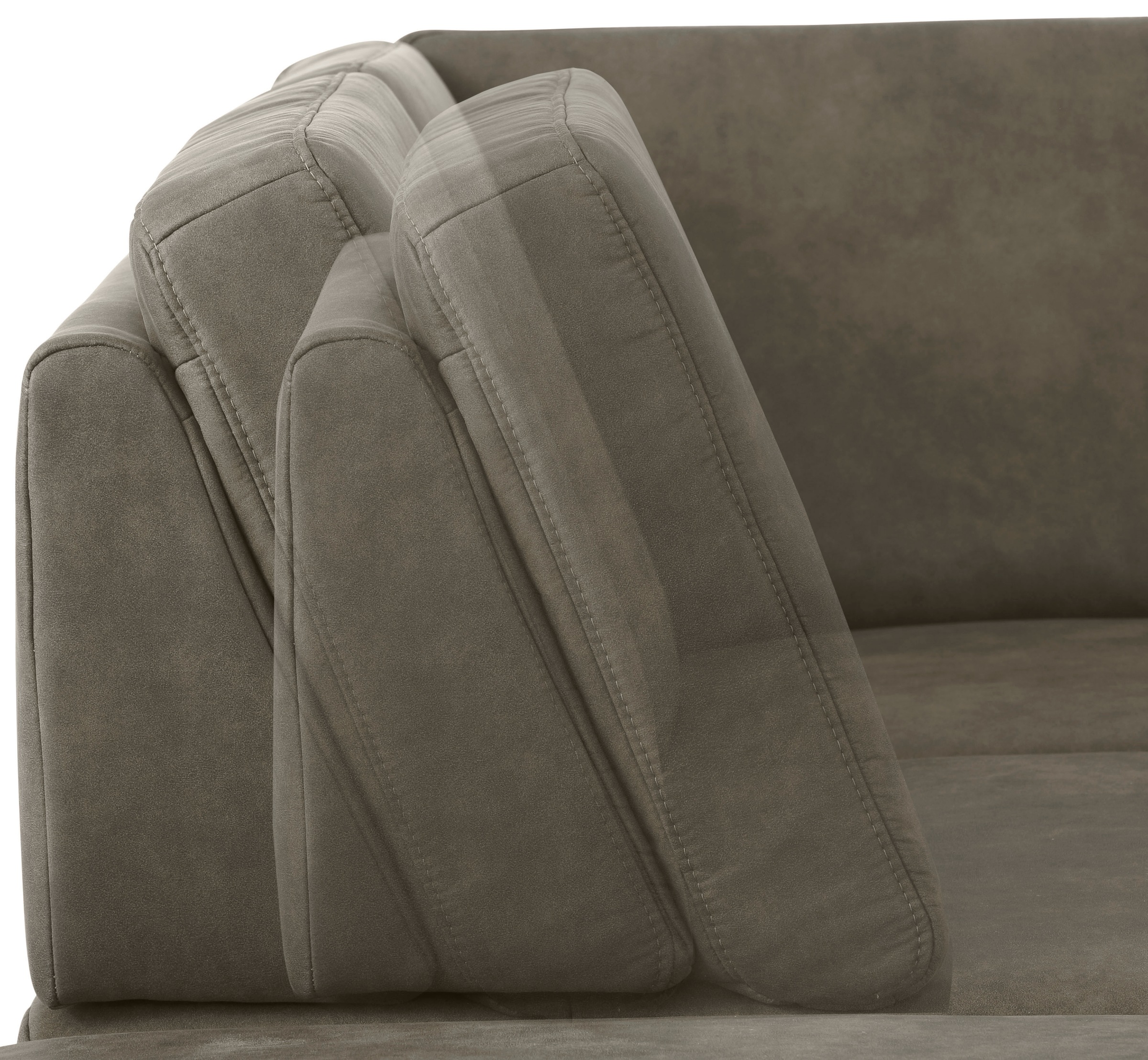 Home affaire Ecksofa »Palace L-Form«, incl. Sitztiefenverstellung, wahlweise mit Bettfunktion und Stauraum