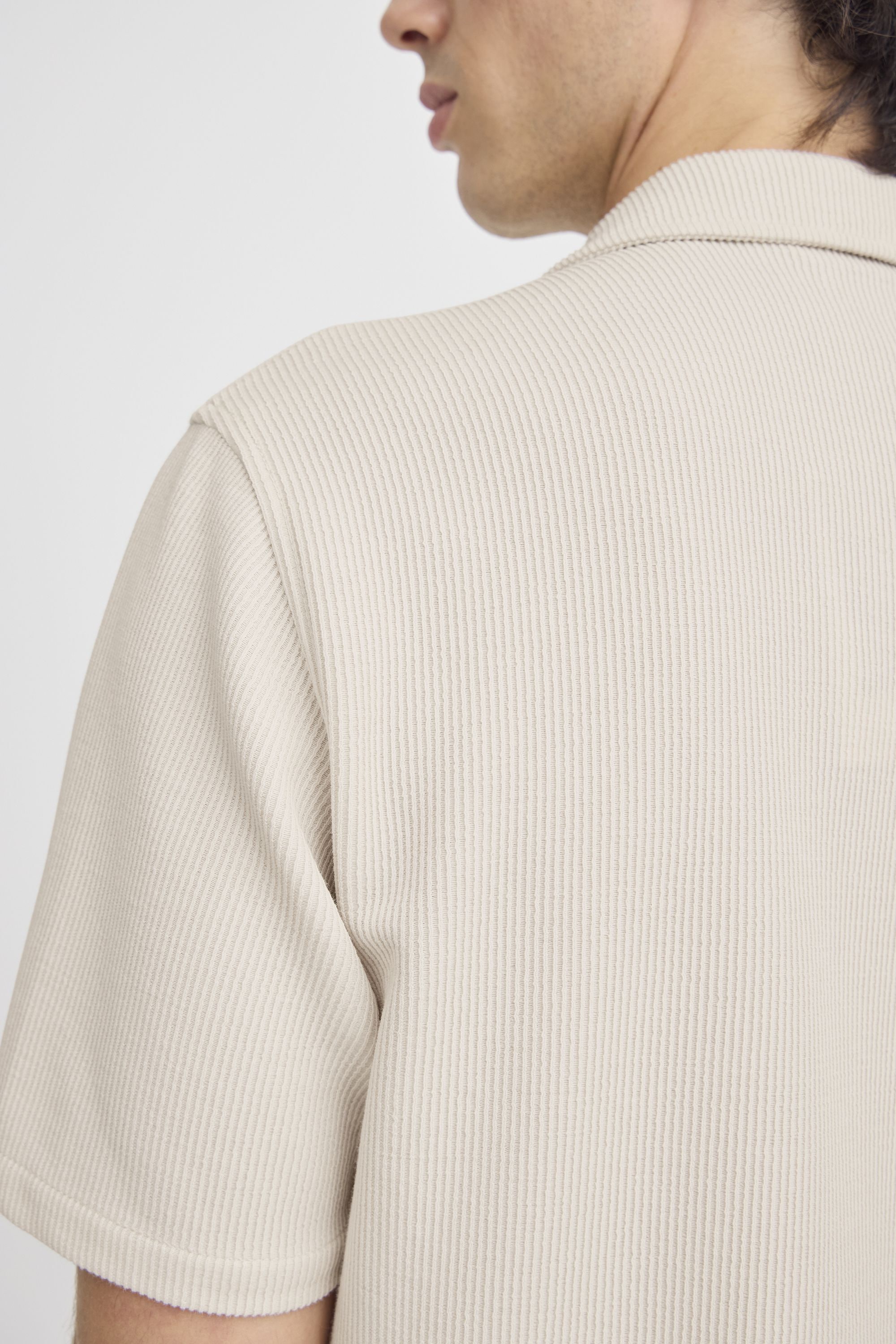Casual Friday Kurzarmshirt »Kurzarmhemd CFARCHER knitted«