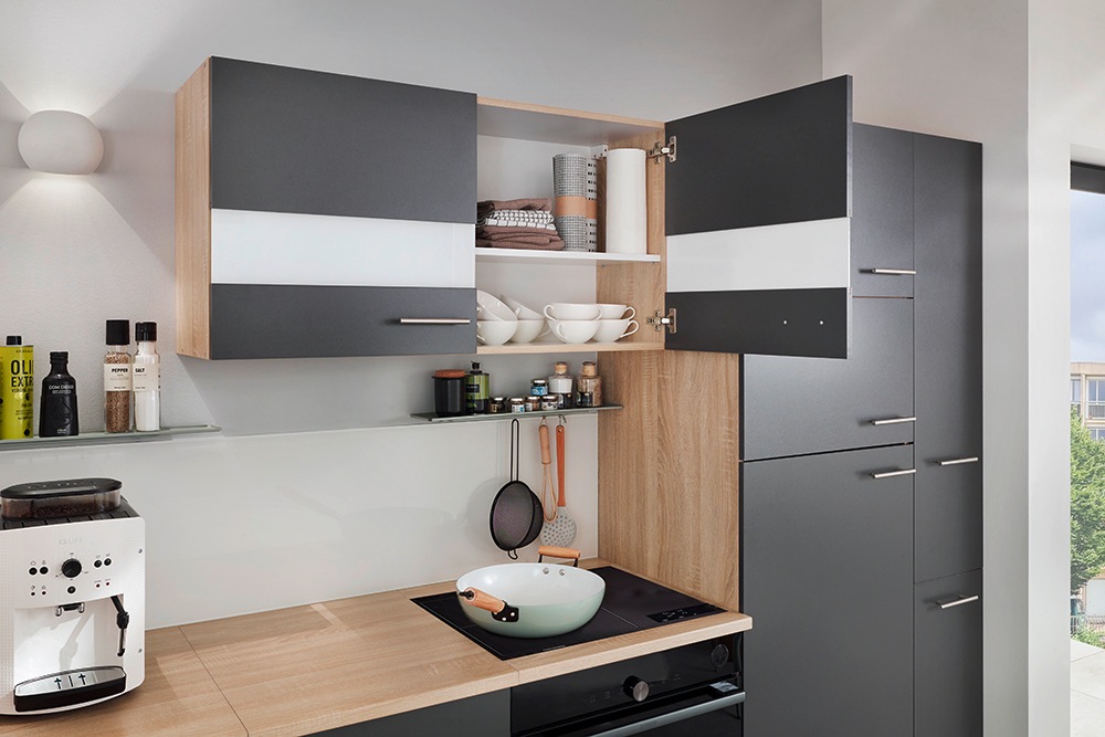 RESPEKTA Hängeschrank »Merle« Breite 100 cm, mit Soft-Close Funktion, Stangengriffe aus Metall