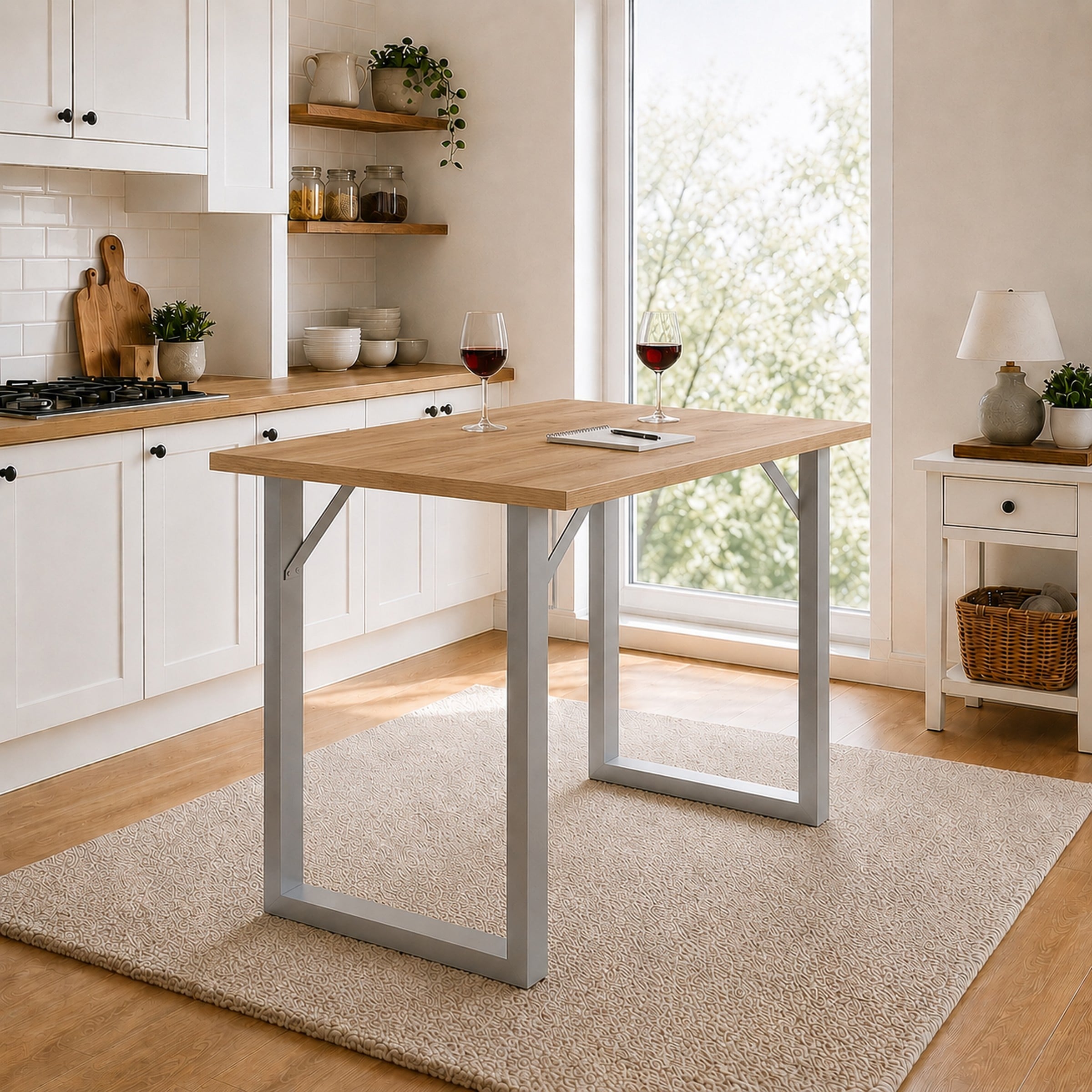 VCM Bartisch »Holz Bartisch Stehtisch Tisch Tresen Xona 110x50cm« 1 Stk. tlg.