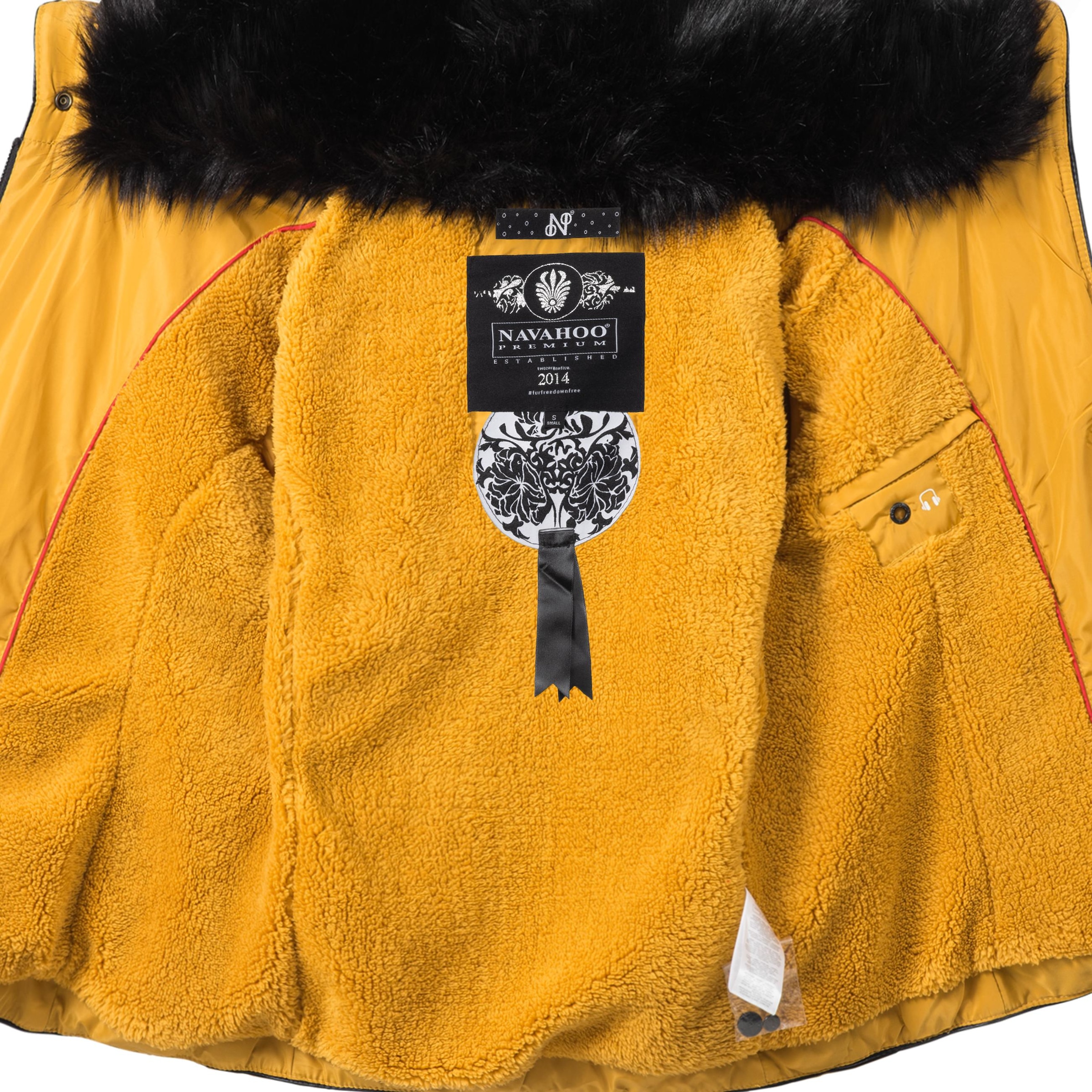 Navahoo Steppjacke »Steppjacke Yuki2«, Kapuze bei ♕ ohne