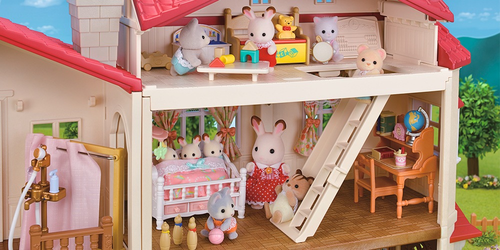 Sylvanian Families Spielwelt »Stadthaus mit Dachzimmer (5716)«