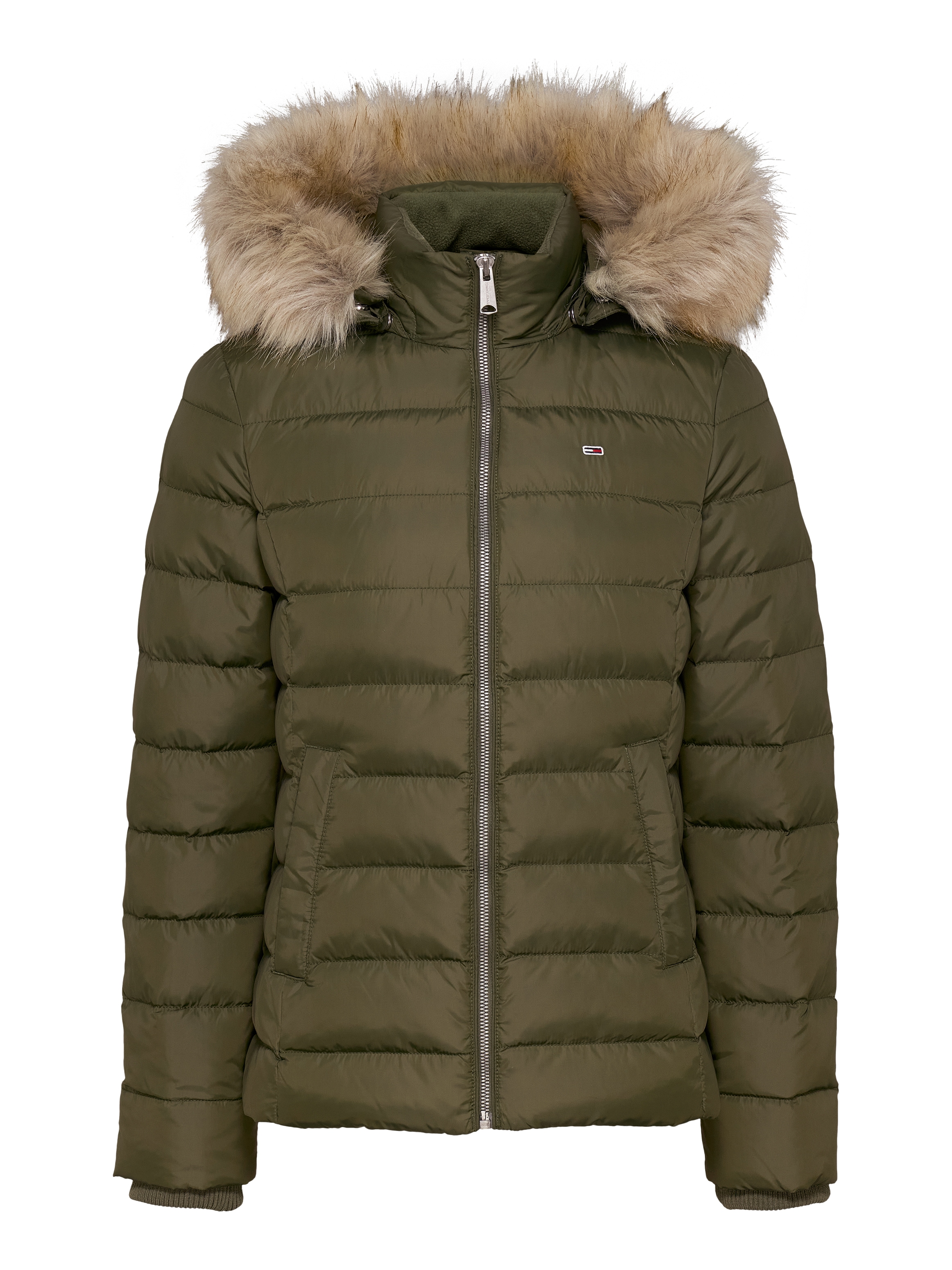 Tommy Jeans Curve Steppjacke »TJW BASIC HOODED DOWN JACKET EXT«, mit Kapuze, in Großen Größen, mit Kapuze