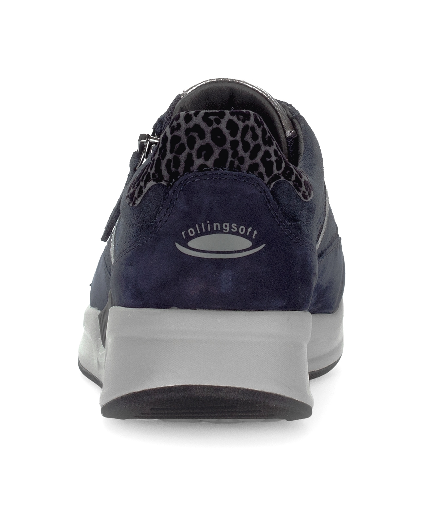 Gabor Rollingsoft Keilsneaker, Schnürschuh, Halbschuh, Freizeitschuh mit seitlichem Reißverschluss