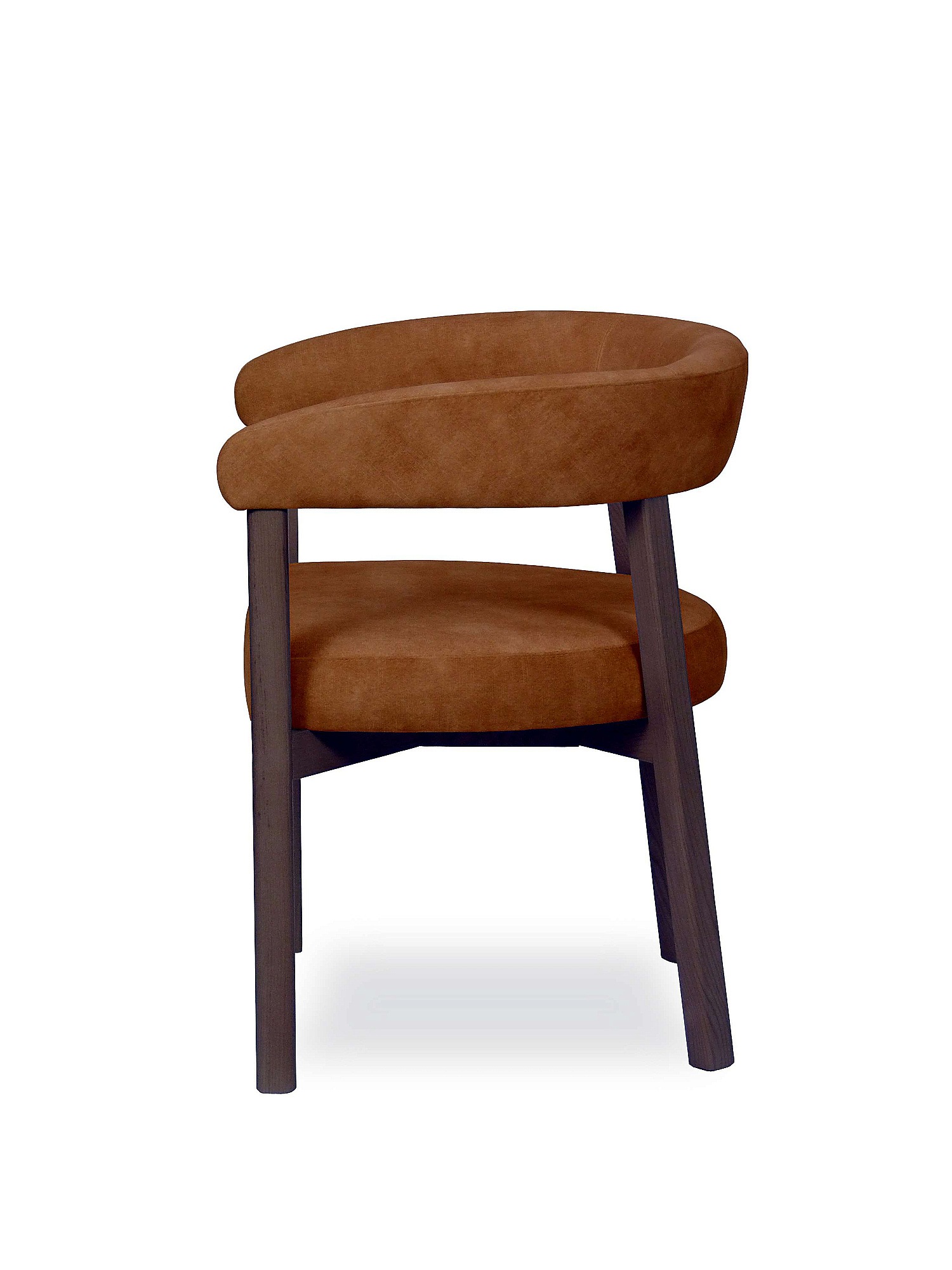 Home affaire Armlehnstuhl »NUVOLA Stuhl,Armstuhl,Made in Italy,Massivholz,Samt,24 Farbvarianten« () 1 Stk.Wohn-Arbeitszimmer,Leseecke,schmutzabweisenderVelours mit Wolkeneffekt