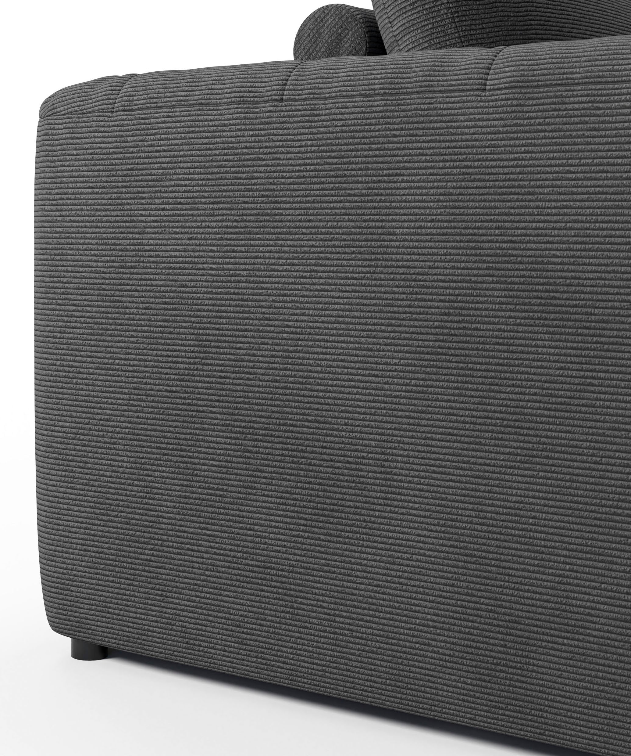 RAUM.ID 2,5-Sitzer »Cushid«, Modulsofa, bestehend aus 2 Teilen, Breite 268 cm