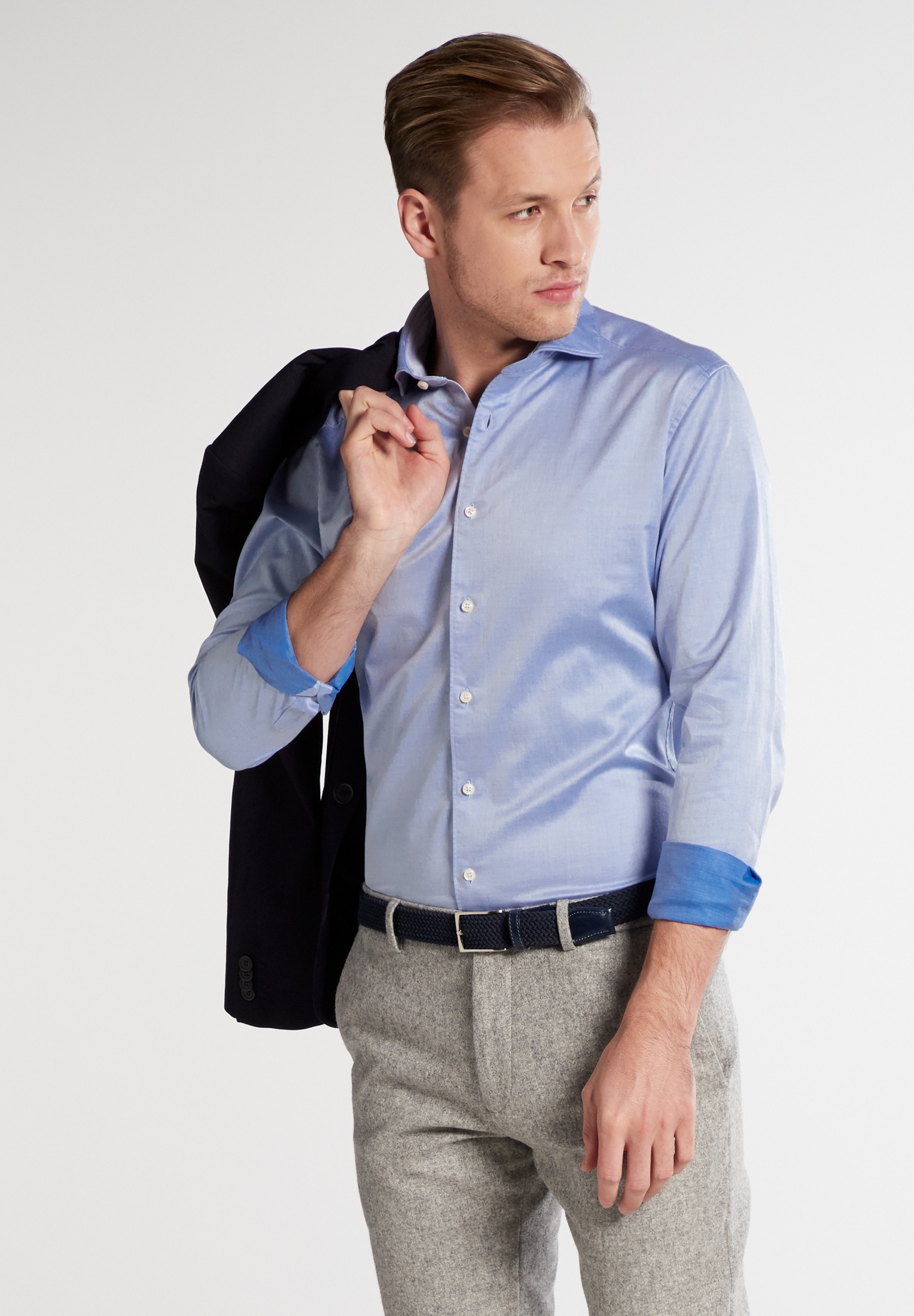 Eterna Langarmhemd »SLIM FIT«