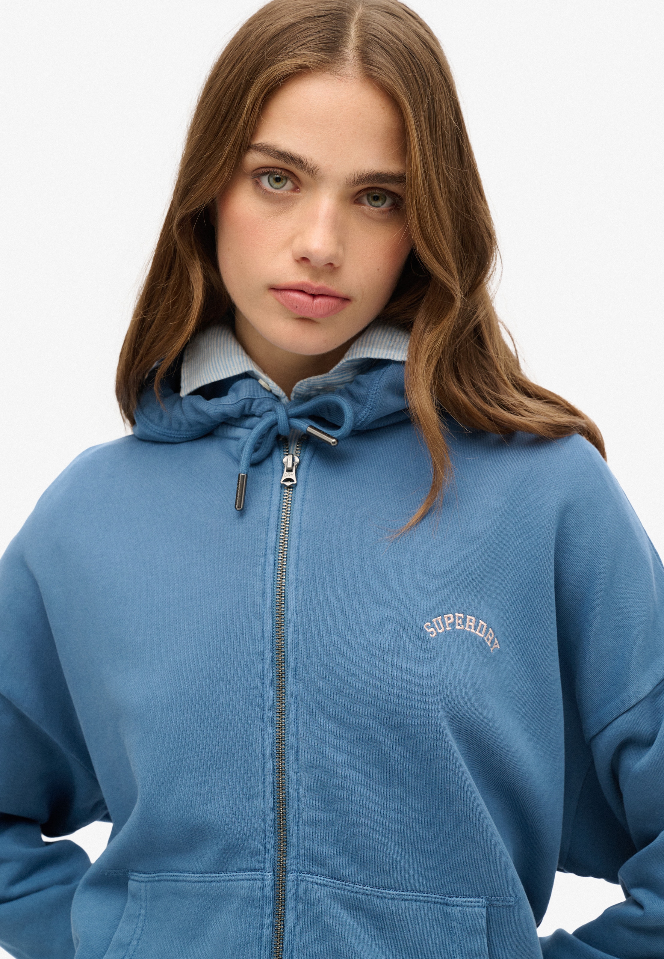Superdry Kapuzensweatjacke »ESSENTIAL LOGO GD ZH«