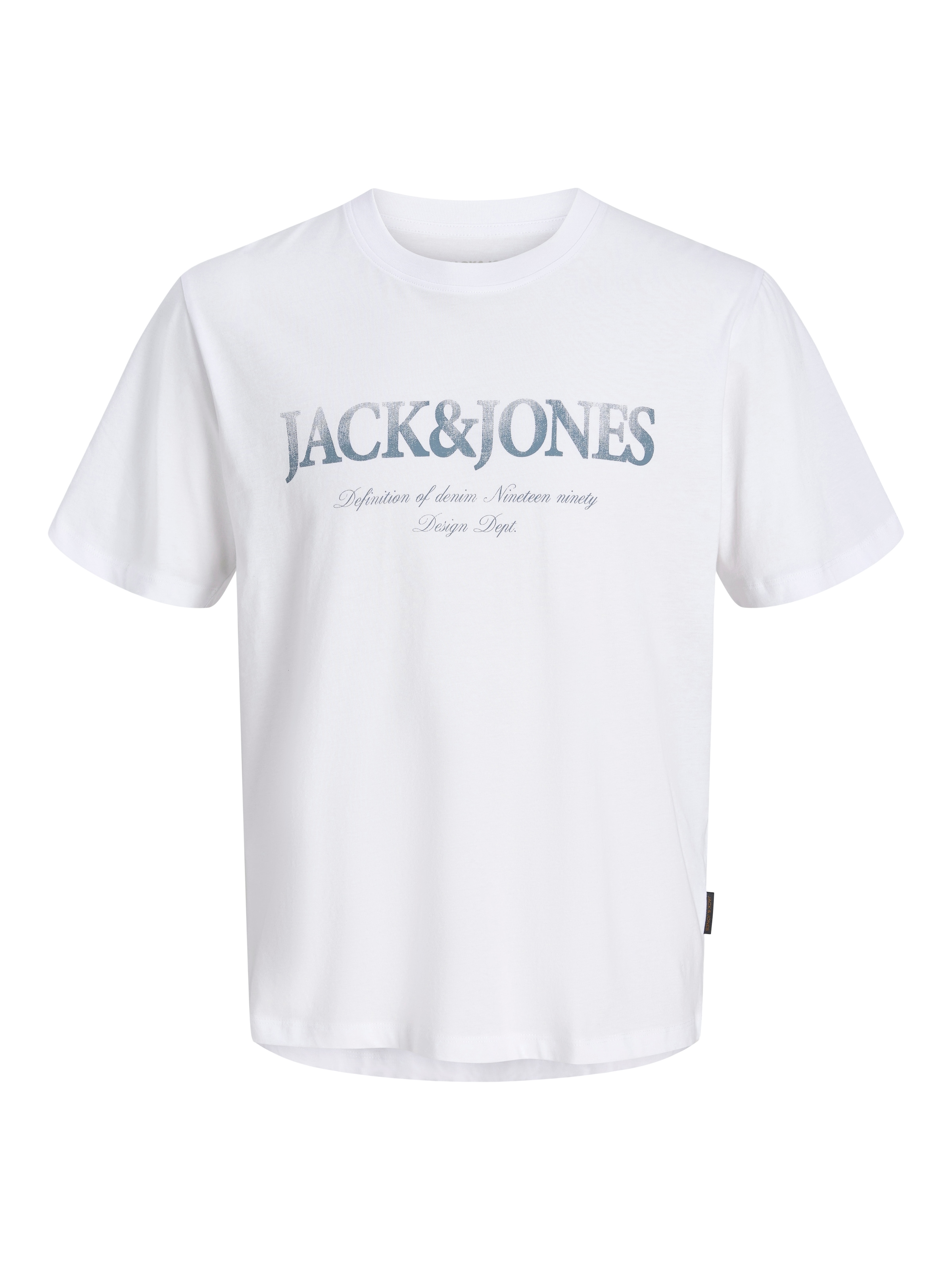 Jack & Jones Junior T-Shirt »JJDEVIN DAYTONA PRINT TEE SS CN JNR« mit Logoprint