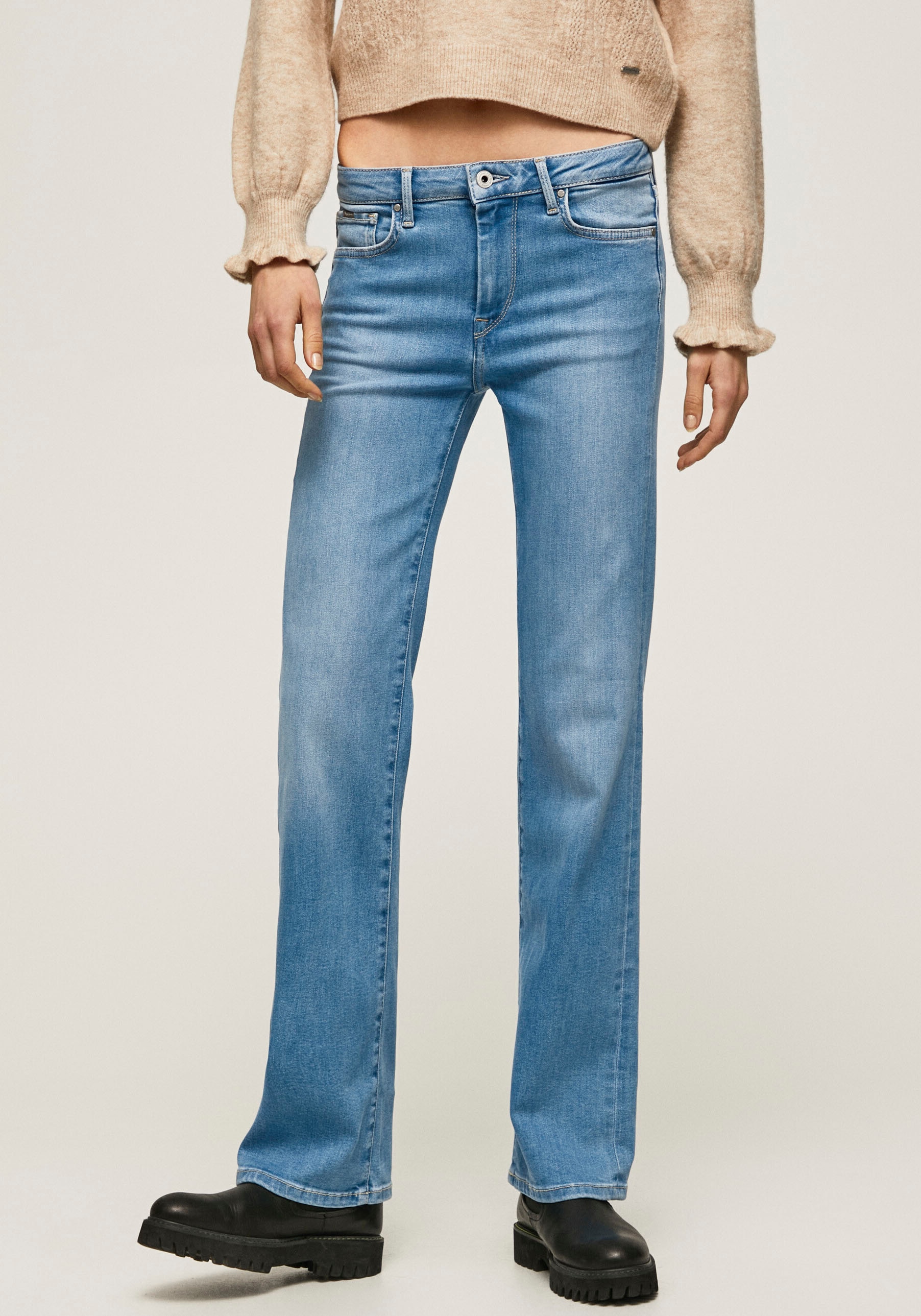 Pepe Jeans Straight-Jeans »AUBREY« bei ♕