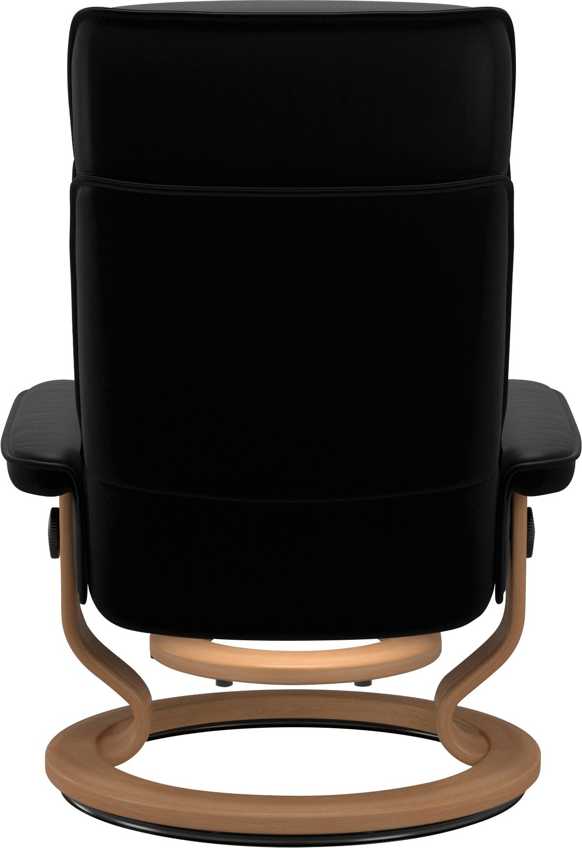 Stressless® Relaxsessel »Admiral«, (Set, Relaxsessel inkl. Hocker), mit Classic Base, Größe M & L, Gestell Eiche