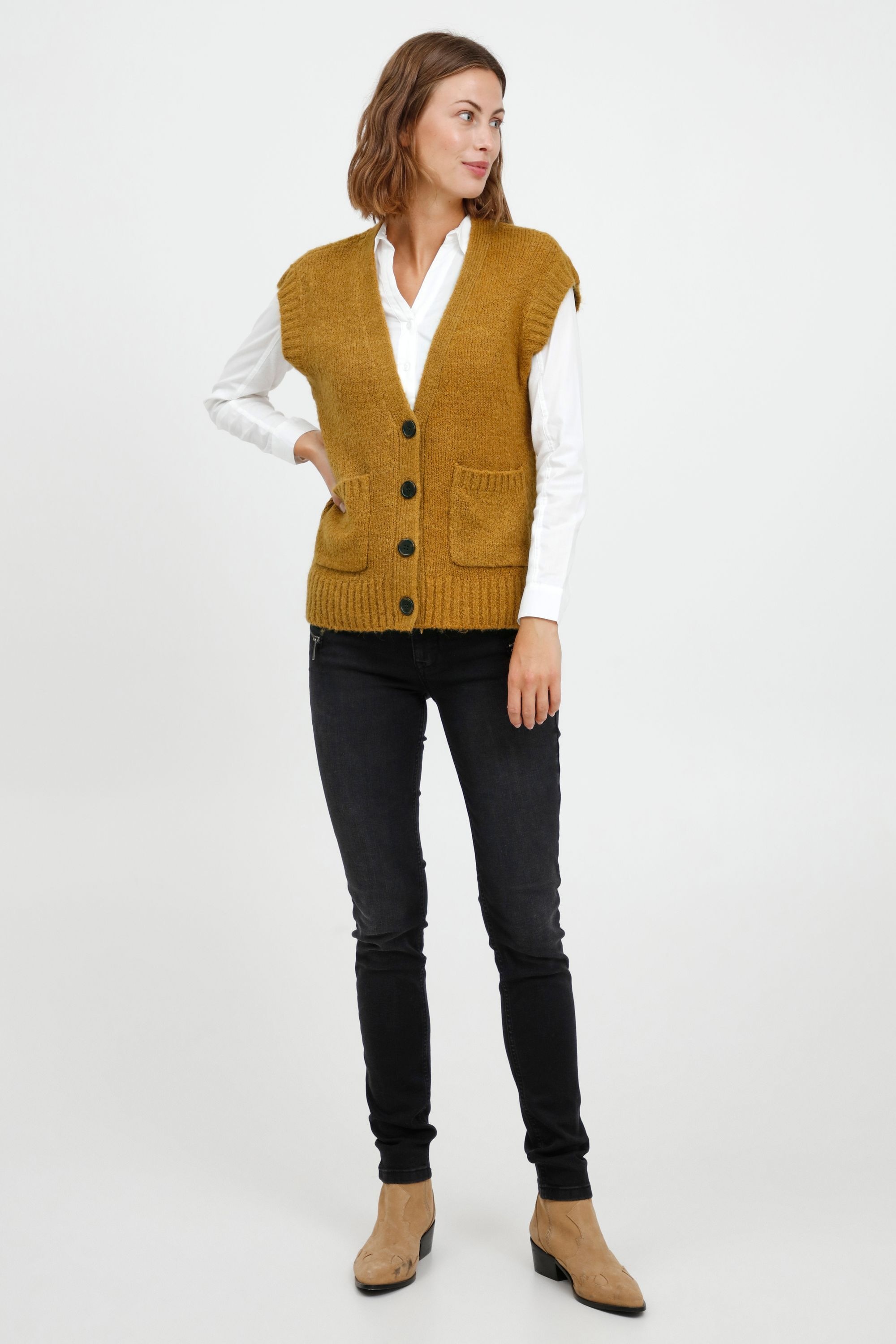 fransa Strickweste »Strickjacke FRCedarki«