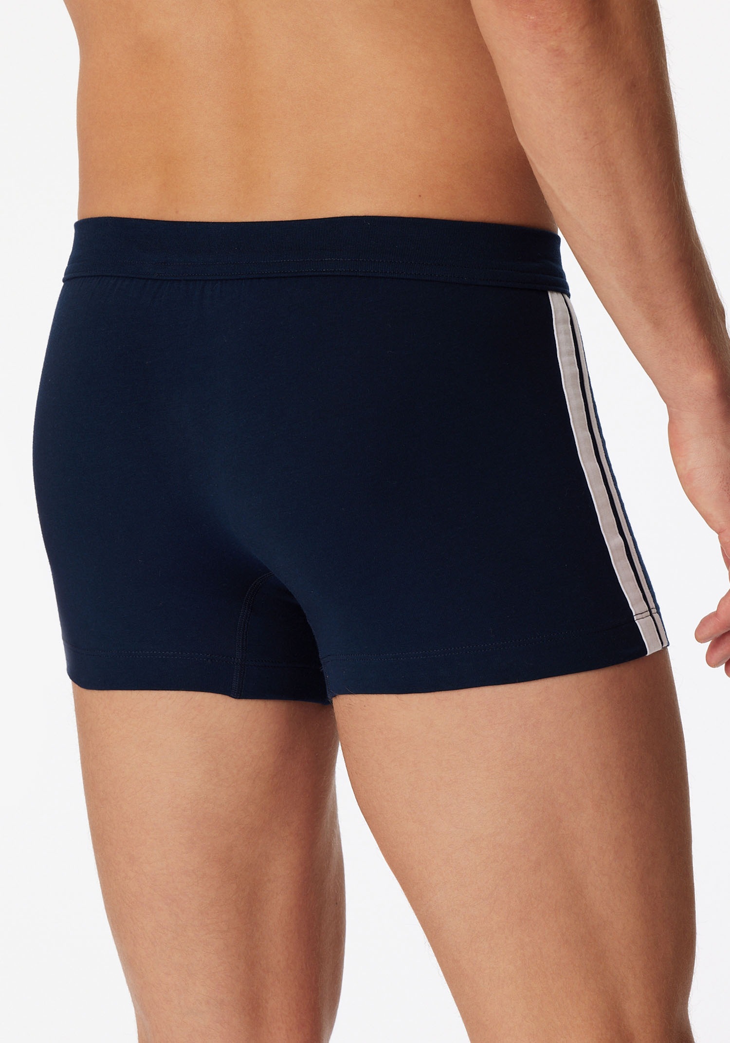 Schiesser Boxer »"95/5"«, (3er-Pack), mit softem, tonalem Bund, kontraststarke Seitenstreifen