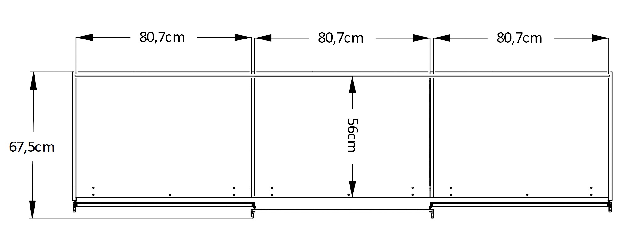 STAUD Schwebetürenschrank »Includo, extra kurze Lieferzeit! Premium Ausstattung«, (H/B/T ca. 222/249/68), Qualität made in Germany
