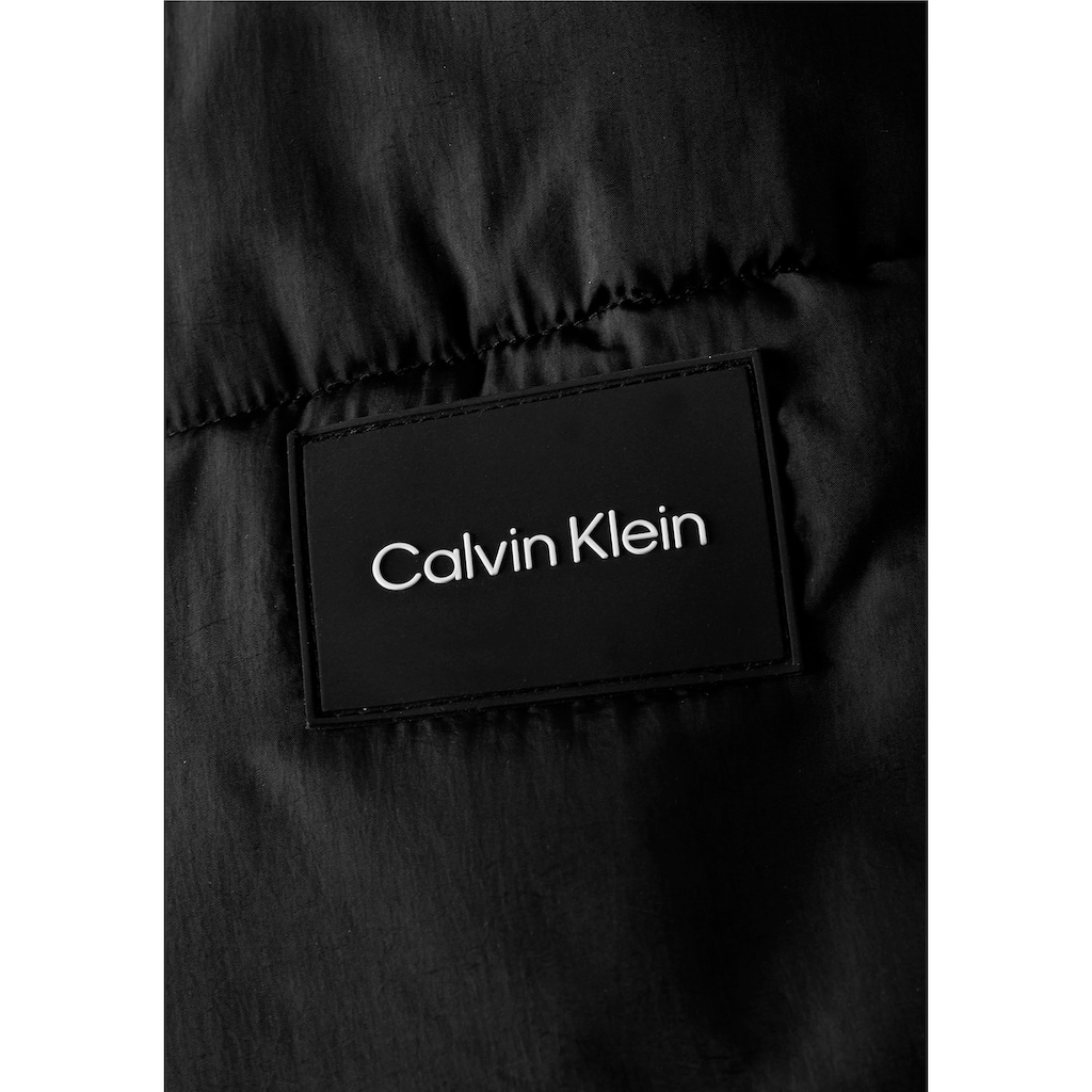Calvin Klein Big&Tall Steppjacke »BT_CRINKLE NYLON PUFFER JACKET«, mit Kapuze