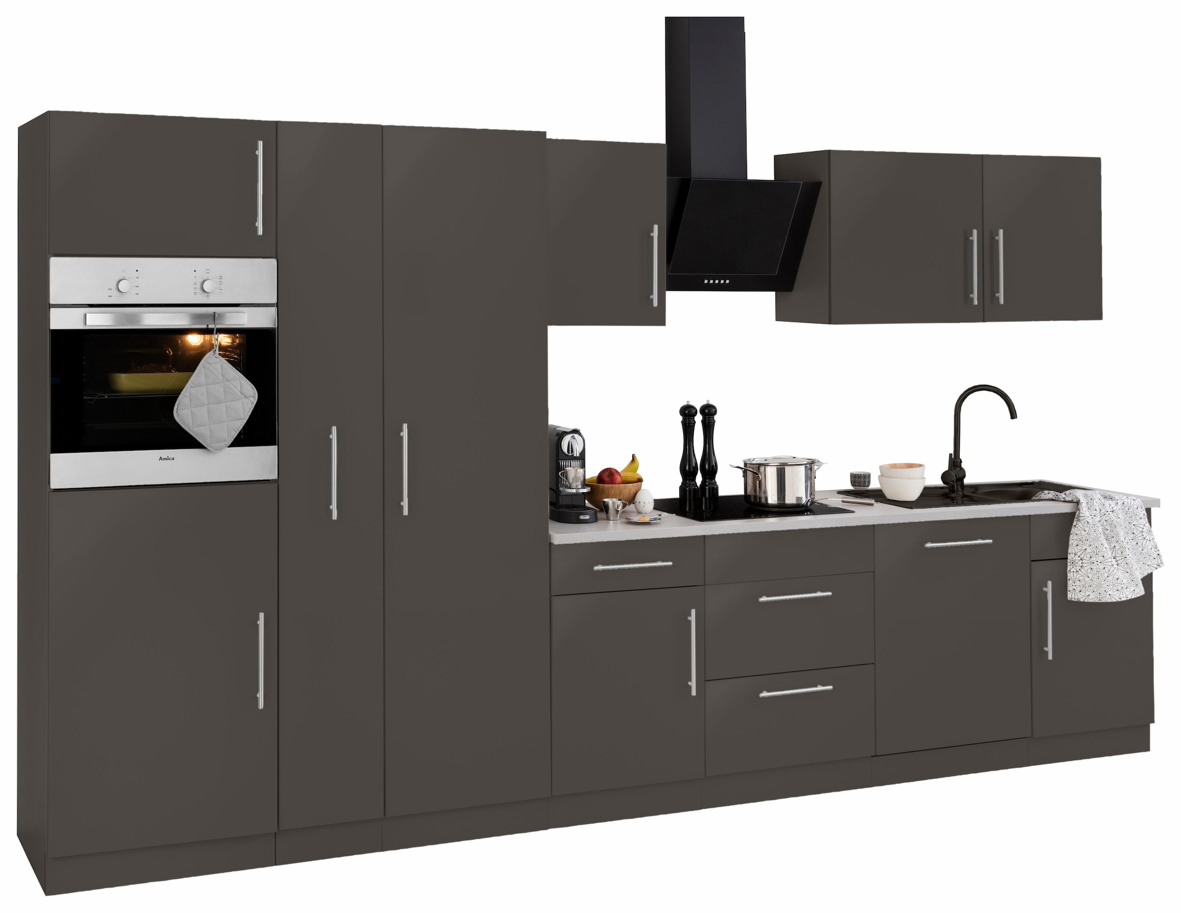 wiho Küchen Küchenzeile »Cali«, ohne 360 E-Geräte, bestellen Breite bequem cm