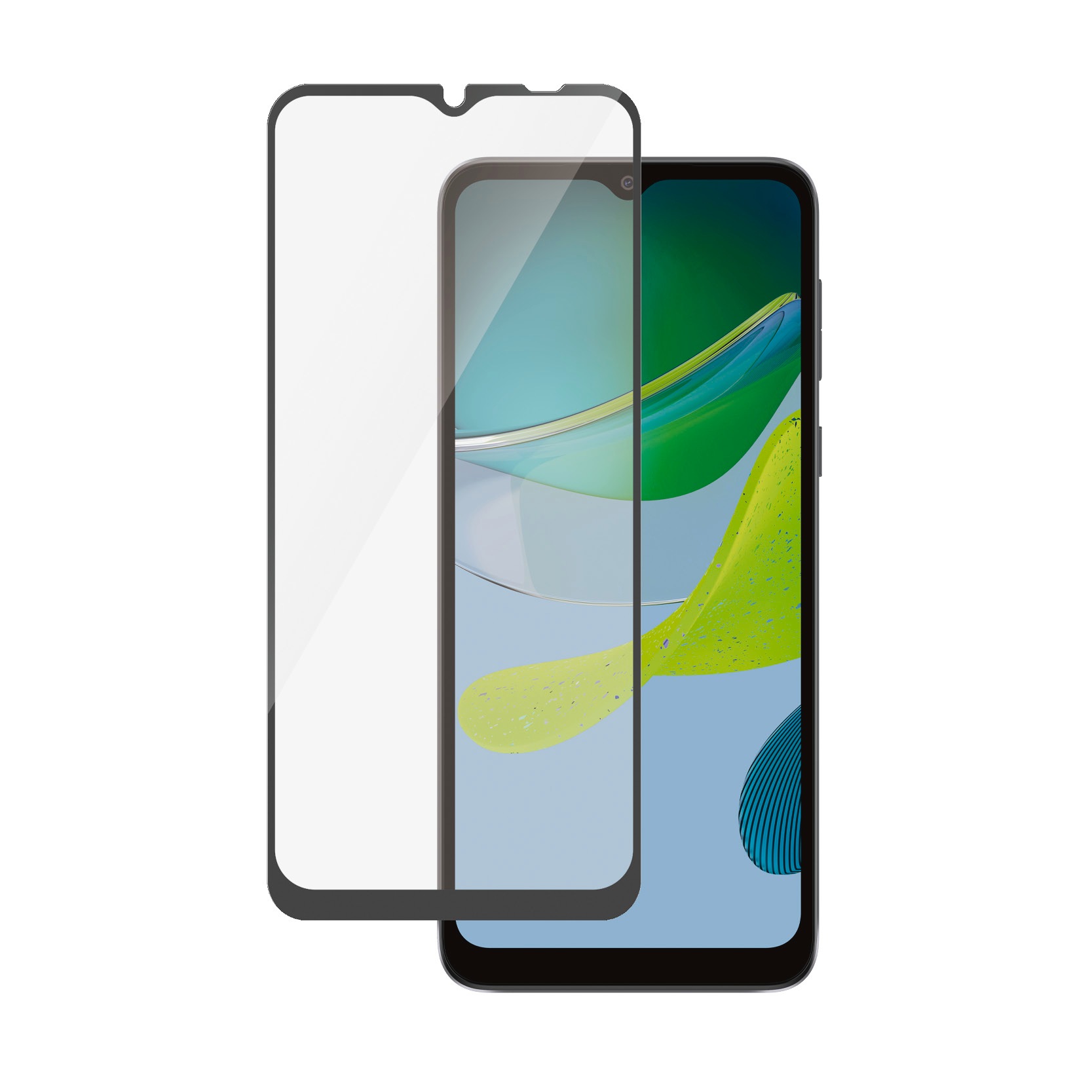 PanzerGlass Displayschutzglas »Screen Protector Ultra Wide Fit« für Motorola moto e13