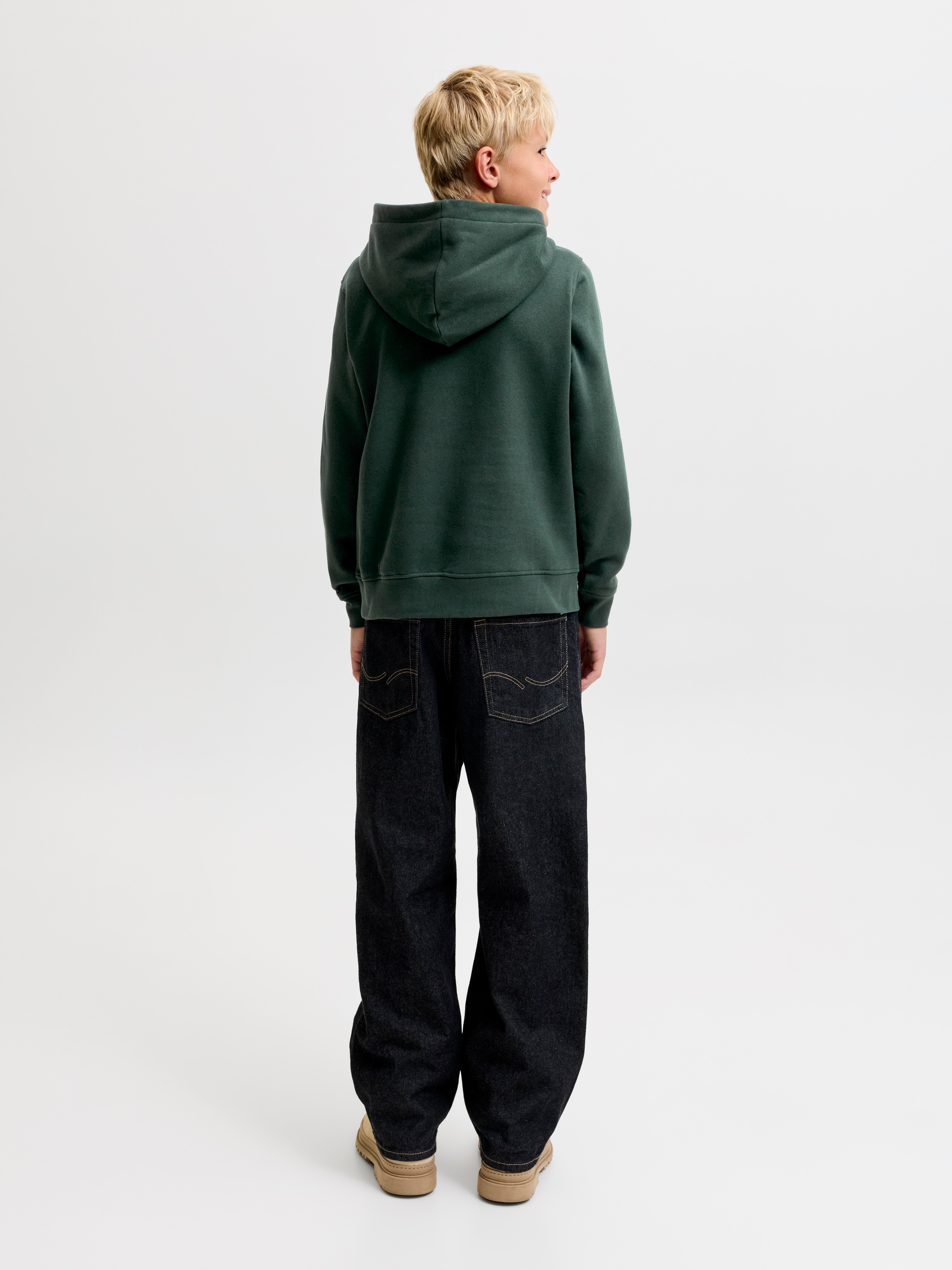 Jack & Jones Junior Kapuzensweatshirt »JJESOHO SWEAT HOOD NOOS JNR«, Baumwollmischung, relaxed fit
