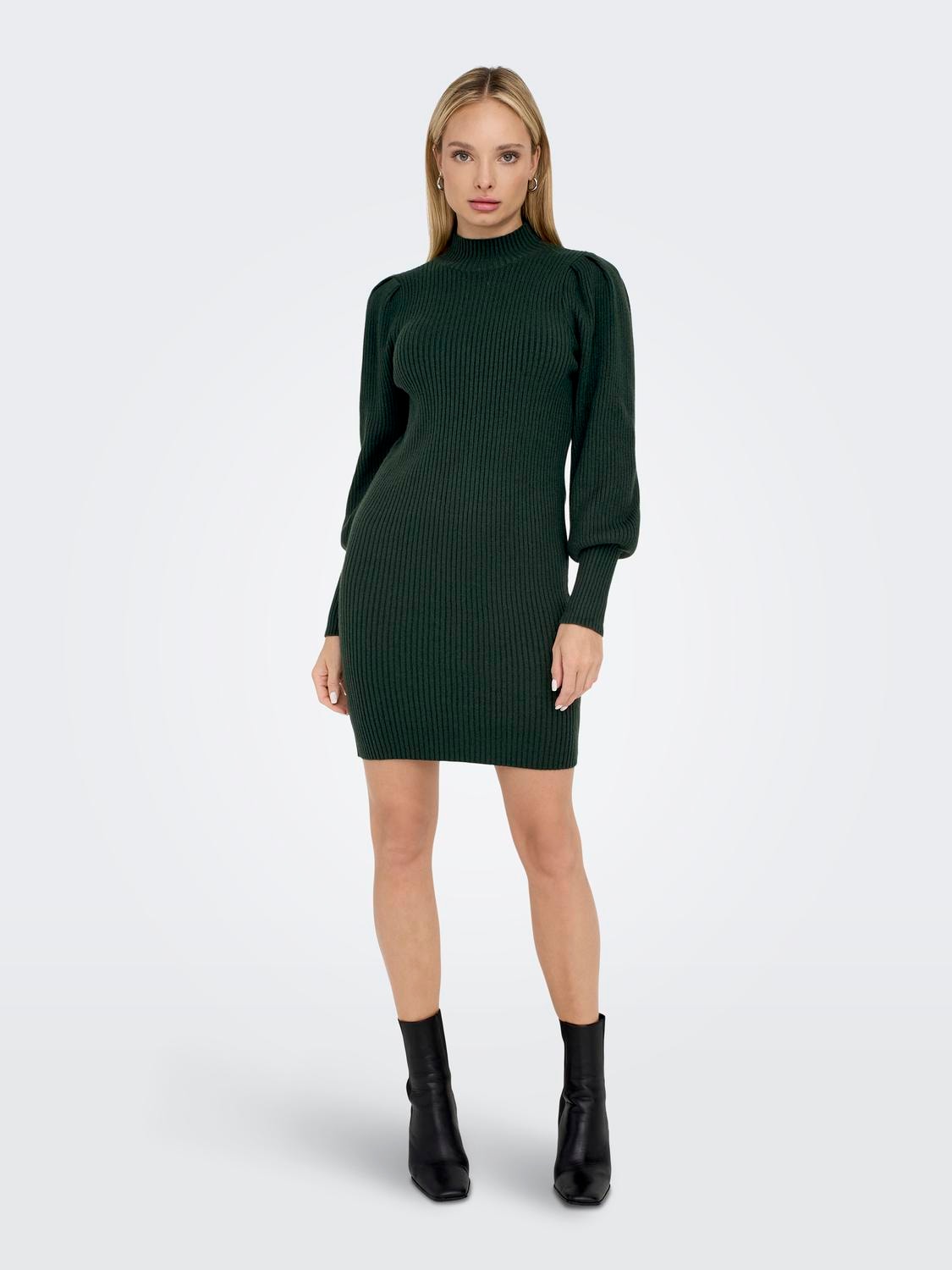 ONLY Strickkleid »ONLKATIA L/S DRESS KNT NOOS« Viskosemischung