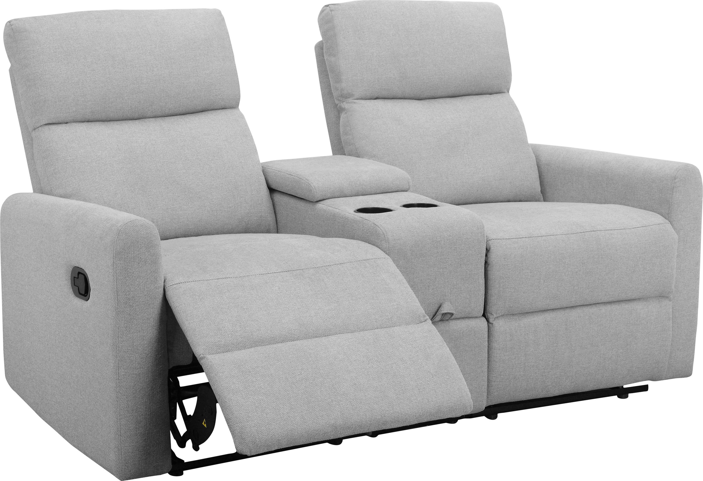 Home affaire 2-Sitzer »Daoulas, 2er-Kinosofa, TV-Sessel, Multimedia-Sofa«, Kinosofa mit Relaxfunktion, Getränkehalter und Stauraum