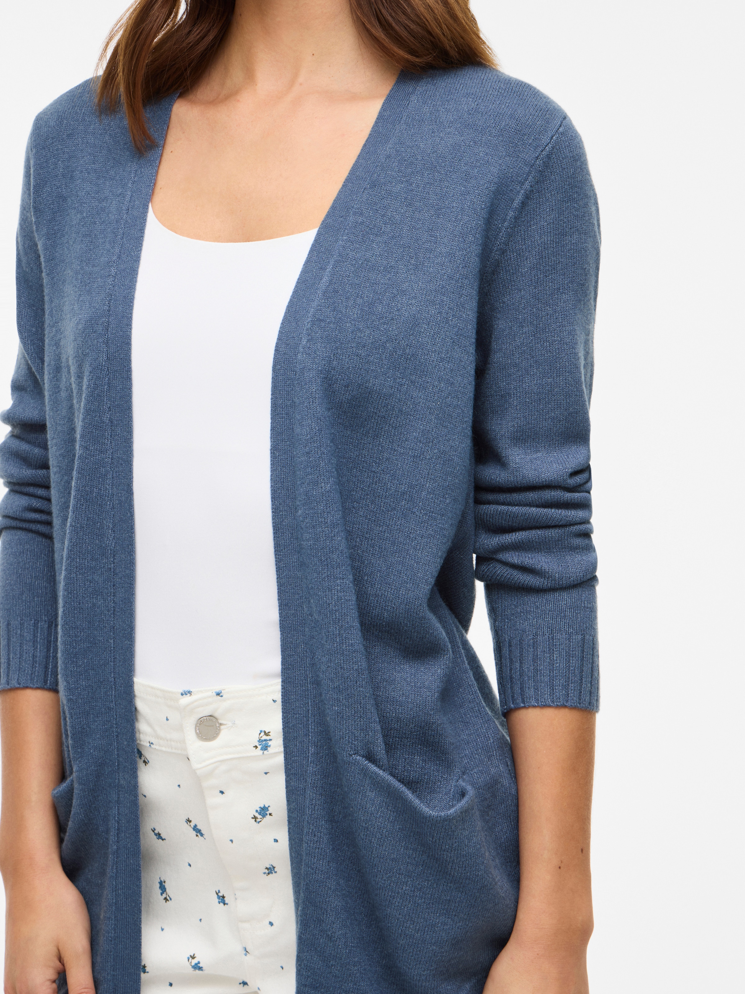 Vila Strickjacke »VIRIL OPEN L/S KNIT CARDIGAN - NOOS«