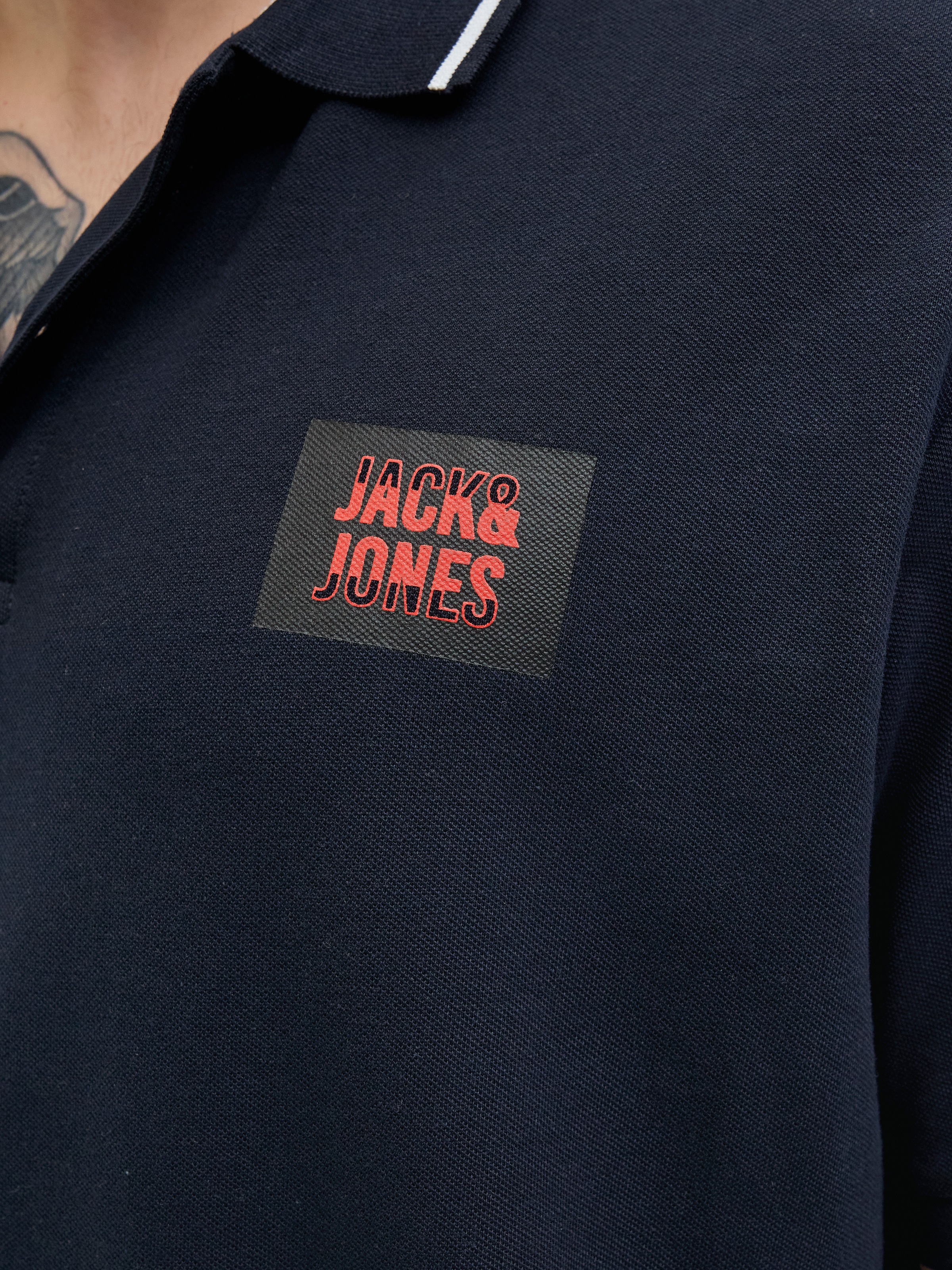 Jack & Jones PlusSize Poloshirt »JJHUDSON POLO SS PLS«