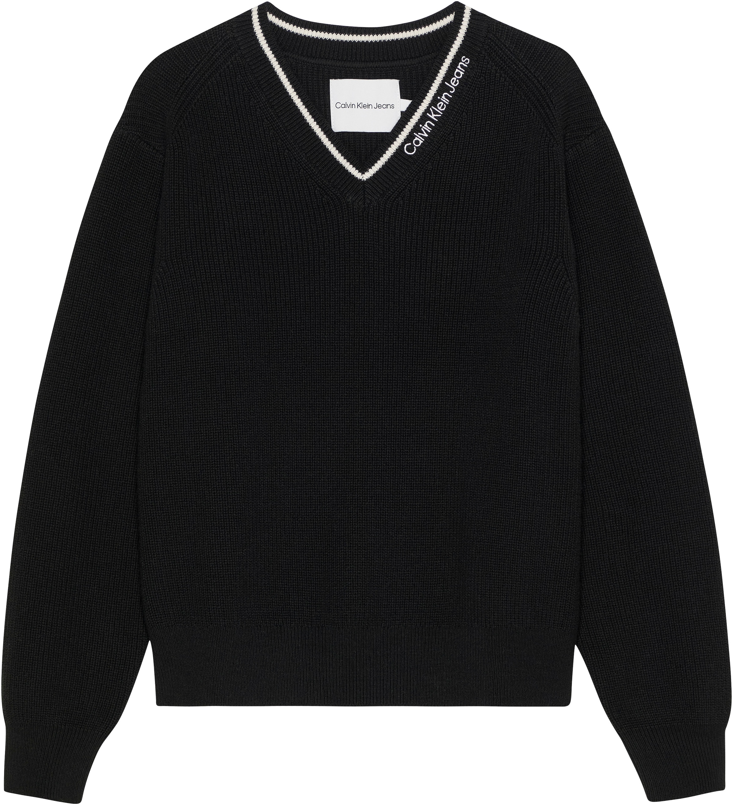 Calvin Klein Jeans V-Ausschnitt-Pullover »CEREMONY RELAXED SWEATER«