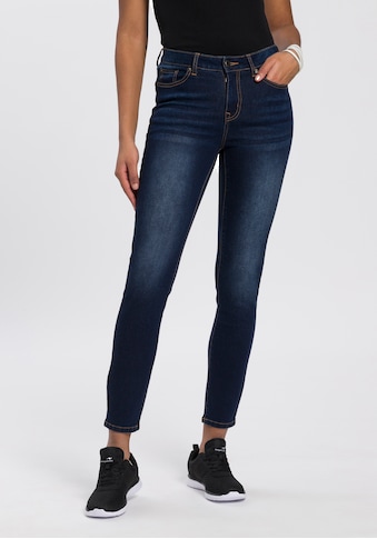 Slim-fit-Jeans »CROPPED HIGH WAIST SLIM FIT«