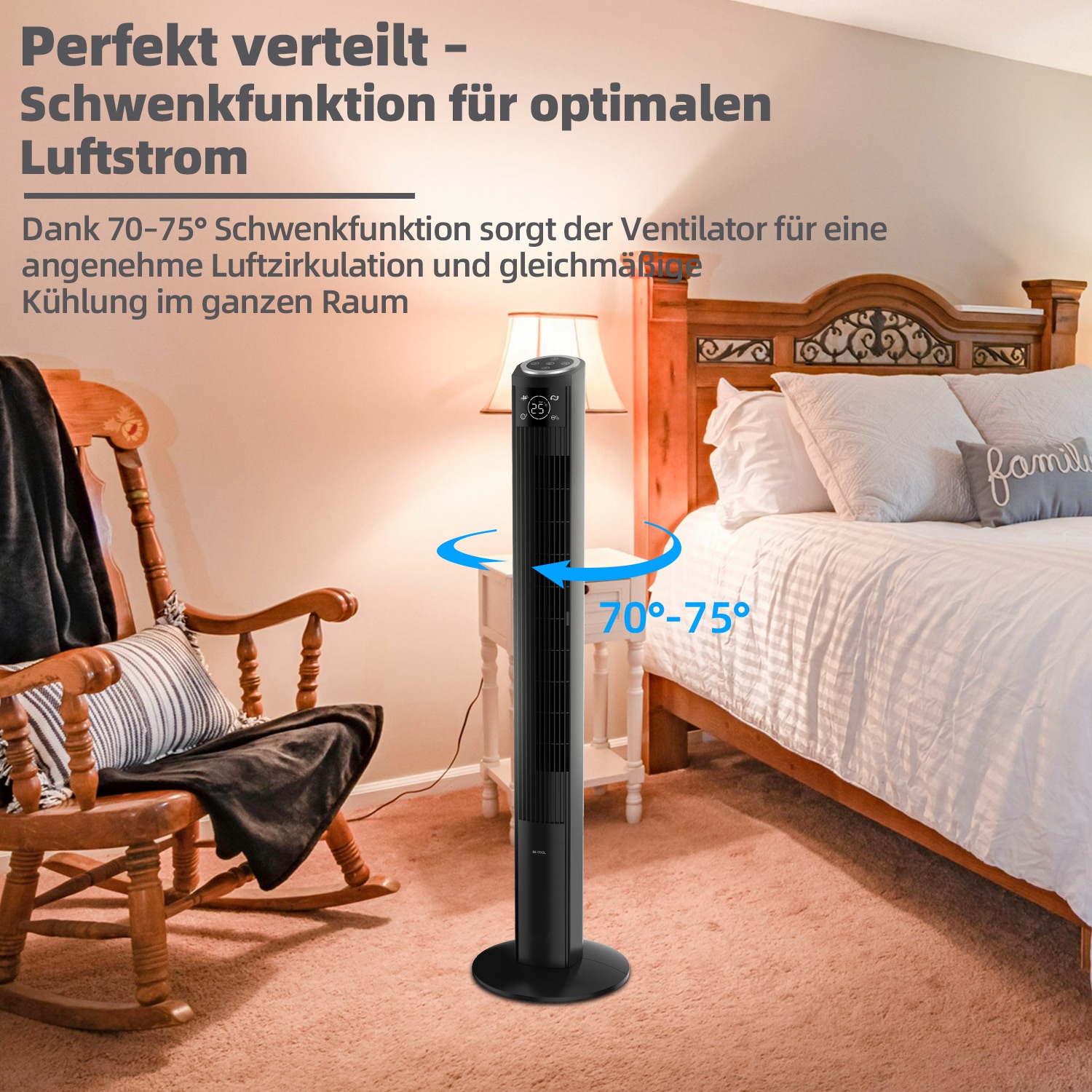 be cool Turmventilator »BC121TU2202F«