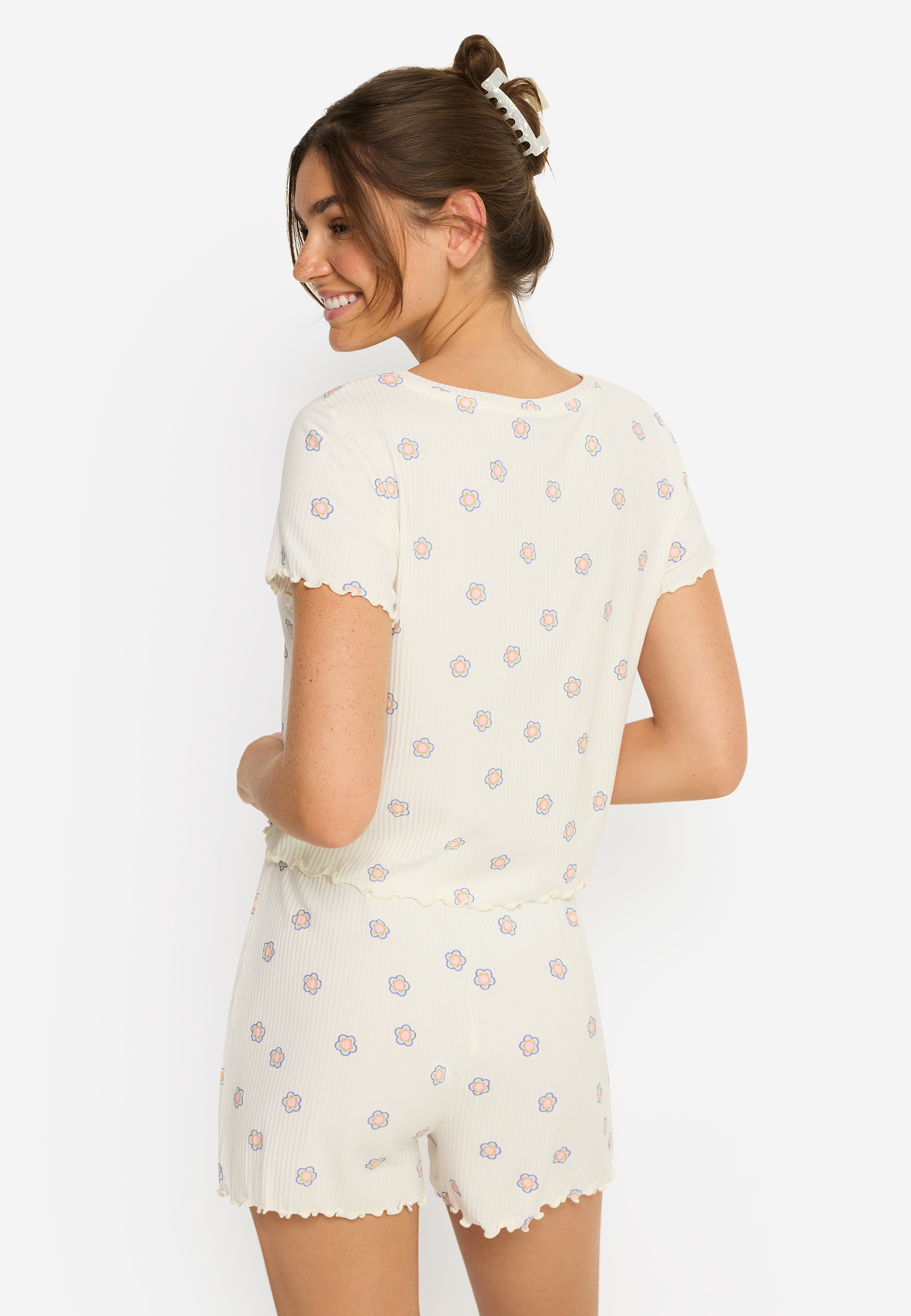 LSCN by LASCANA Shorty Set, 2 tlg. All-over Druck