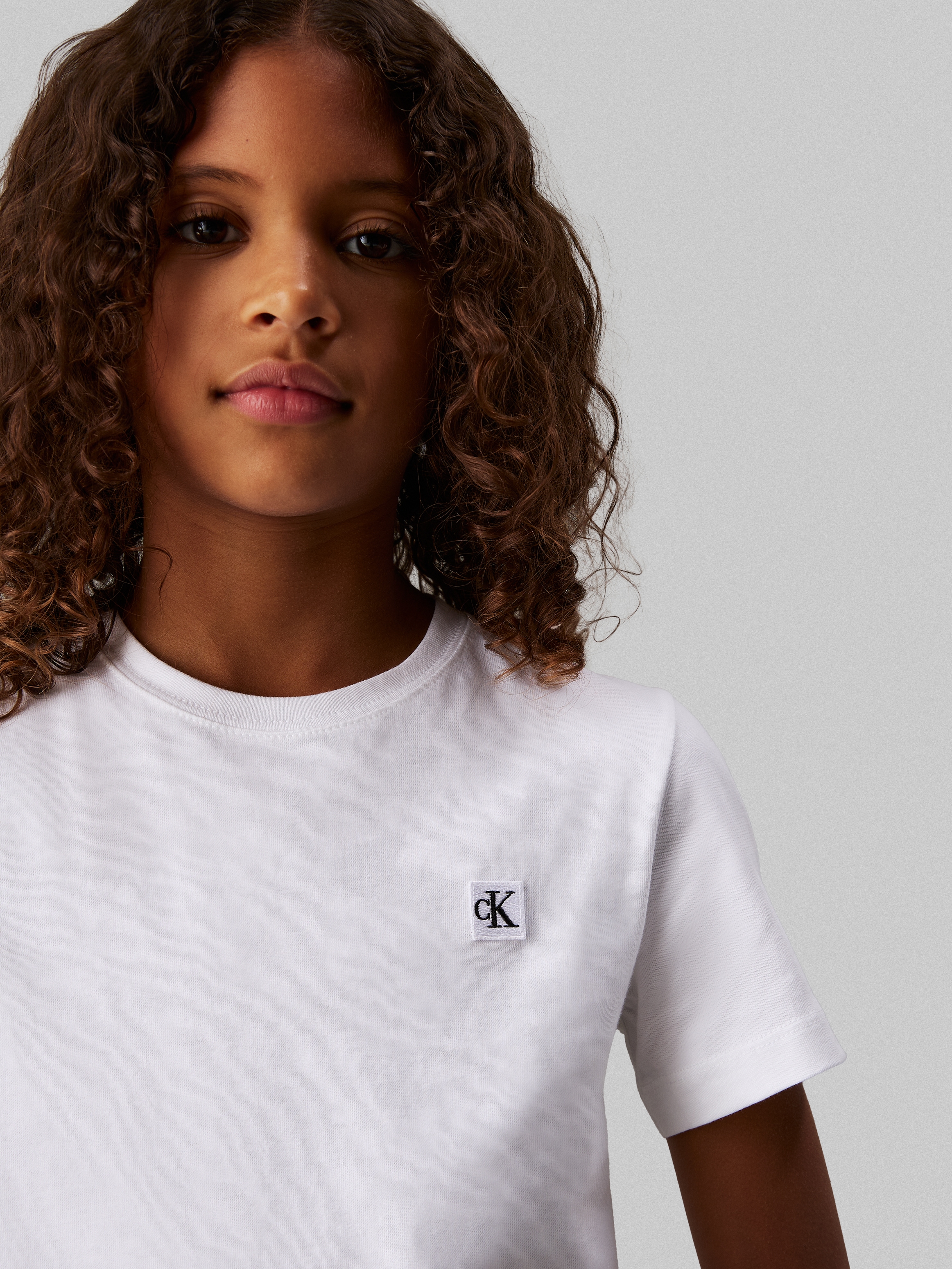 Calvin Klein Jeans T-Shirt »MONOGRAM MINI BADGE T-SHIRT«, für Kinder bis 16 Jahre