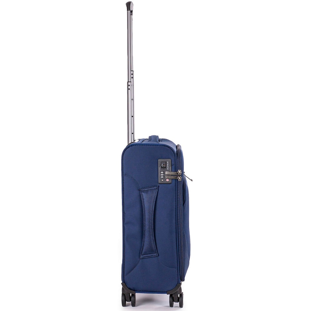 Stratic Weichgepäck-Trolley »Mix S, blue«, 4 Rollen