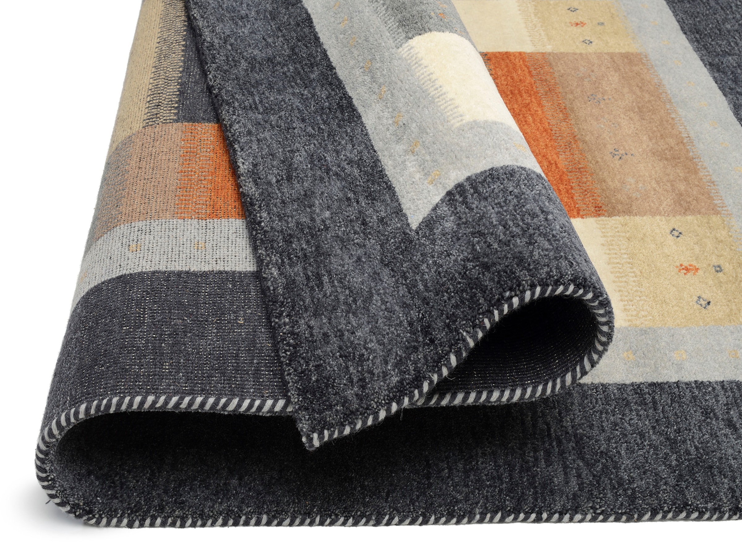 OCI DIE TEPPICHMARKE Wollteppich »INTENSE SONA« rechteckig 12 mm Höhe handgeknüpft, reine Schurwolle, fußwarm, Wohnzimmer
