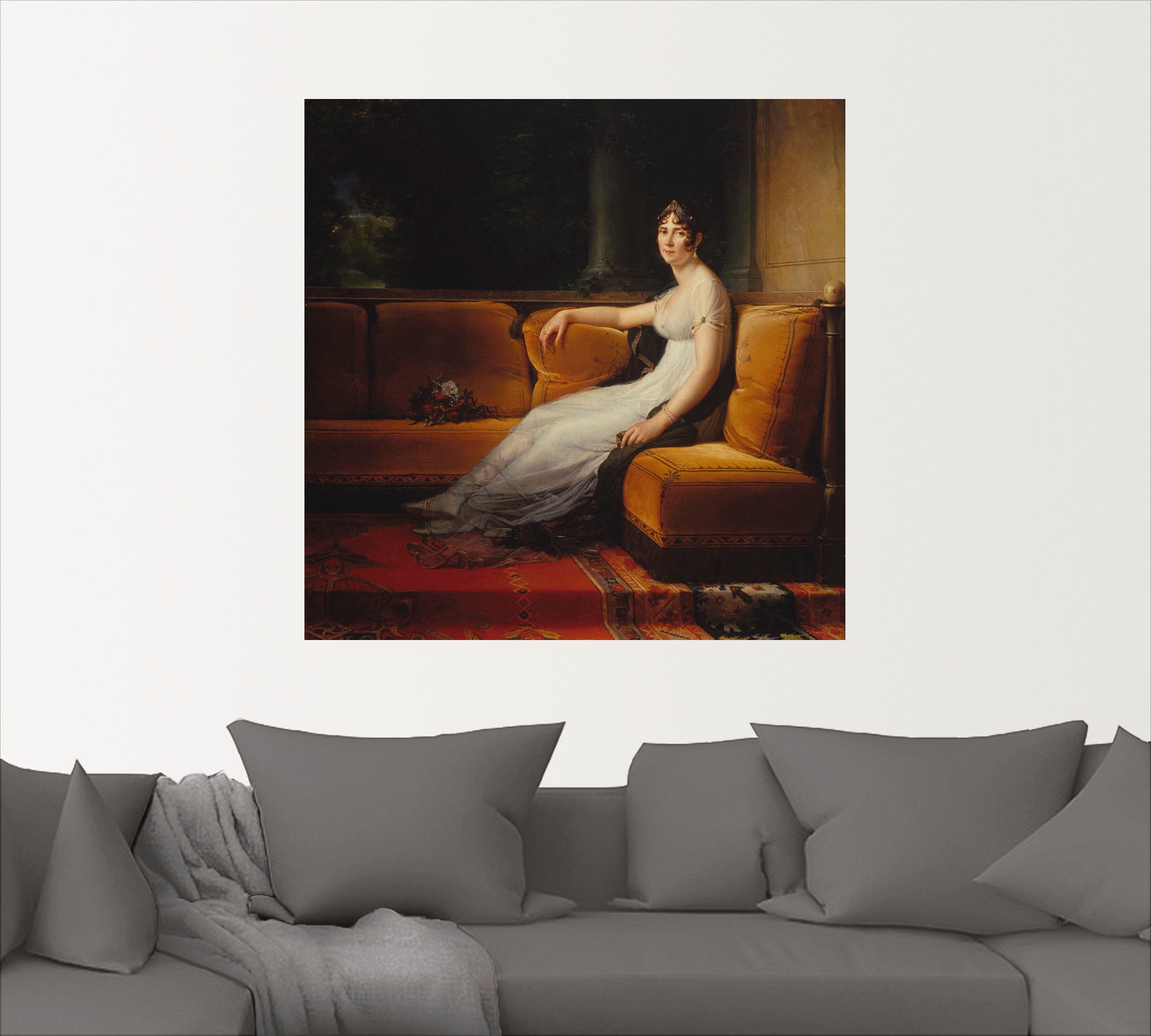 Artland Wandbild »Josephine, Gemahlin Napoleon Bonapartes«, Frau, (1 St.), als Alubild, Leinwandbild, Wandaufkleber oder Poster in versch. Größen