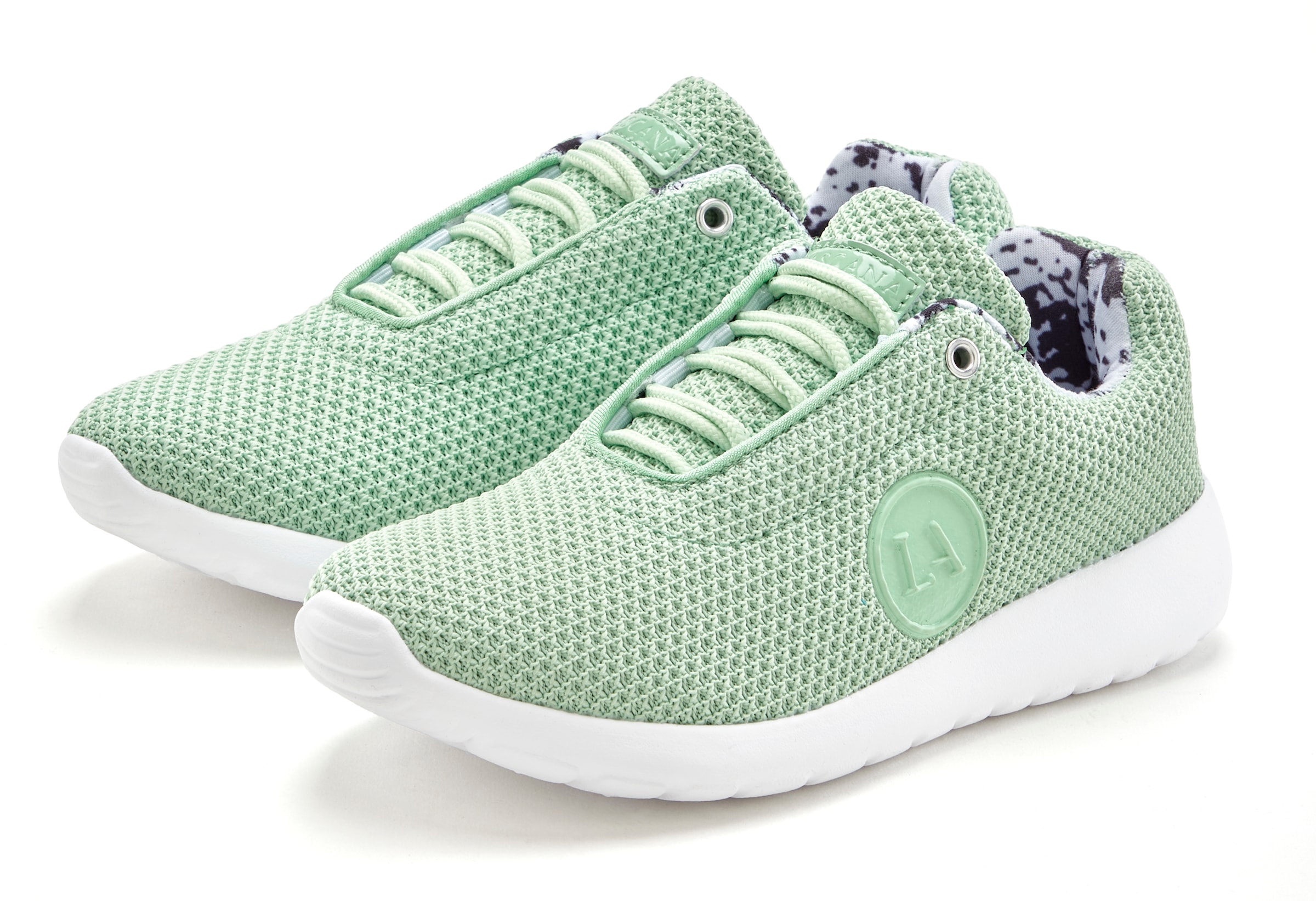 LASCANA ACTIVE Sneaker, mit Wohlfühlinnensohle, Schnürhalbschuh, Freizeitschuh VEGAN