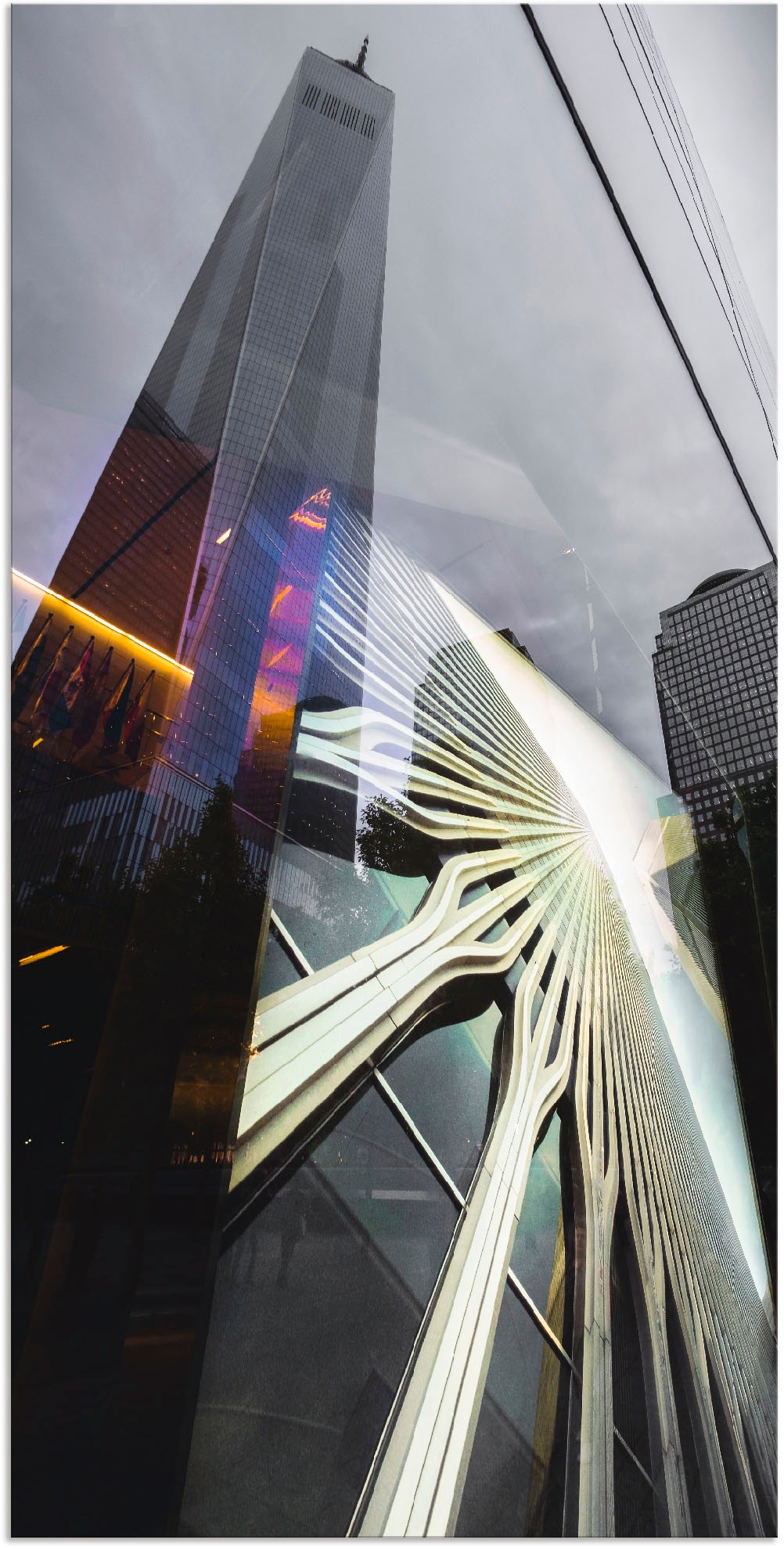 Artland Wandbild »One World Trade Center«, Amerika, (1 St.), als Alubild, Leinwandbild, Wandaufkleber oder Poster in versch. Größen