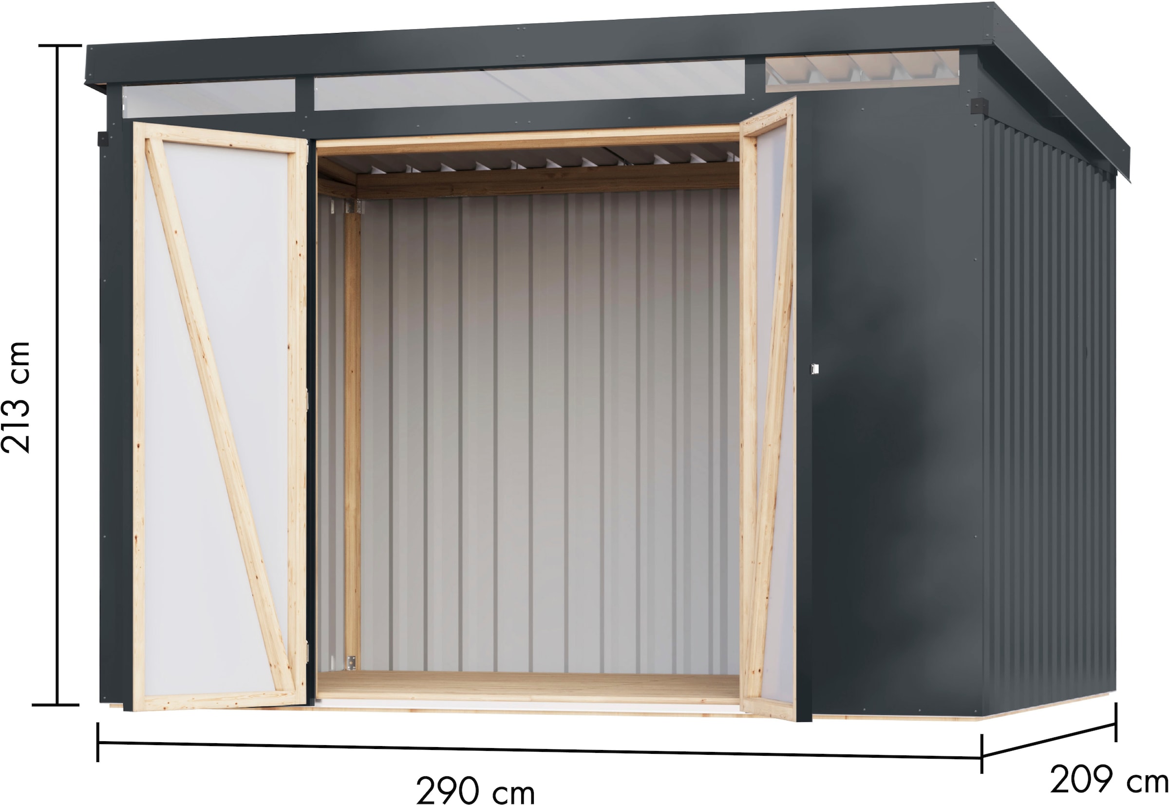 Karibu Gerätehaus »Argonium 3«