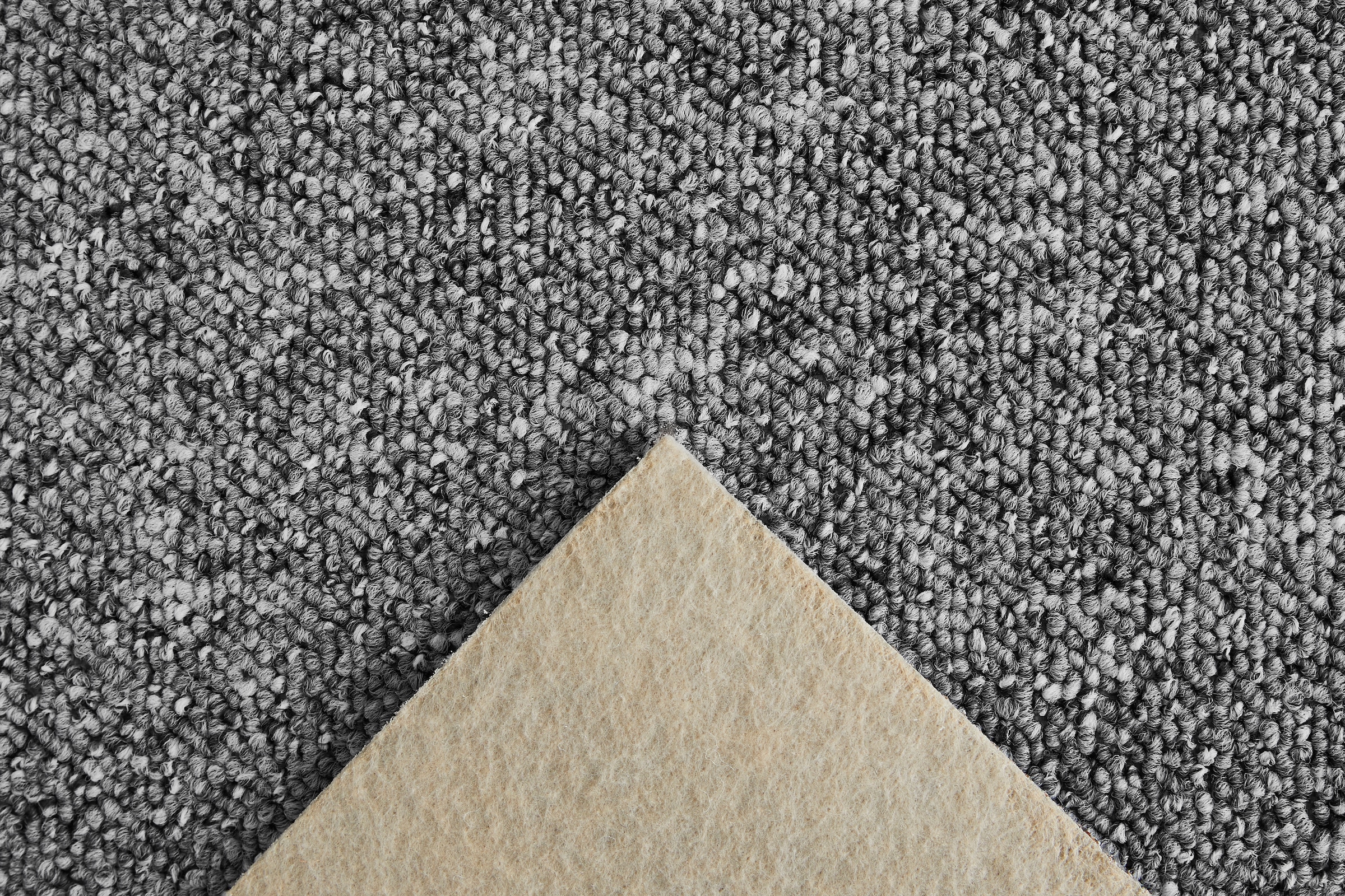 my home Teppichboden »melierte Schlinge Carolina, Made in Netherlands«, rechteckig, 6,5 mm Höhe, Breite 400 & 500 cm, robust, pflegeleicht, normale Beanspruchung