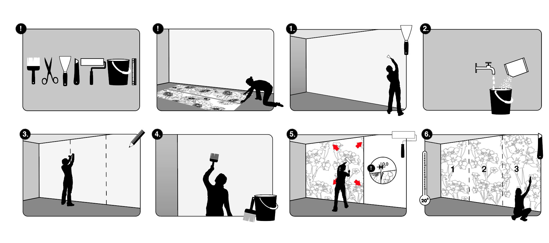 Komar Vliestapete »Digitaldruck Vlies -  Niche - Größe 500 x 280 cm« bedruckt glatt Wohnzimmer, Schlafzimmer