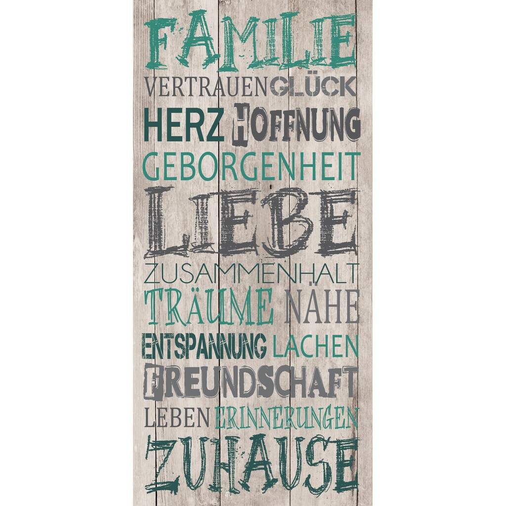 Bönninghoff Leinwandbild »Familie«, (1 St.)