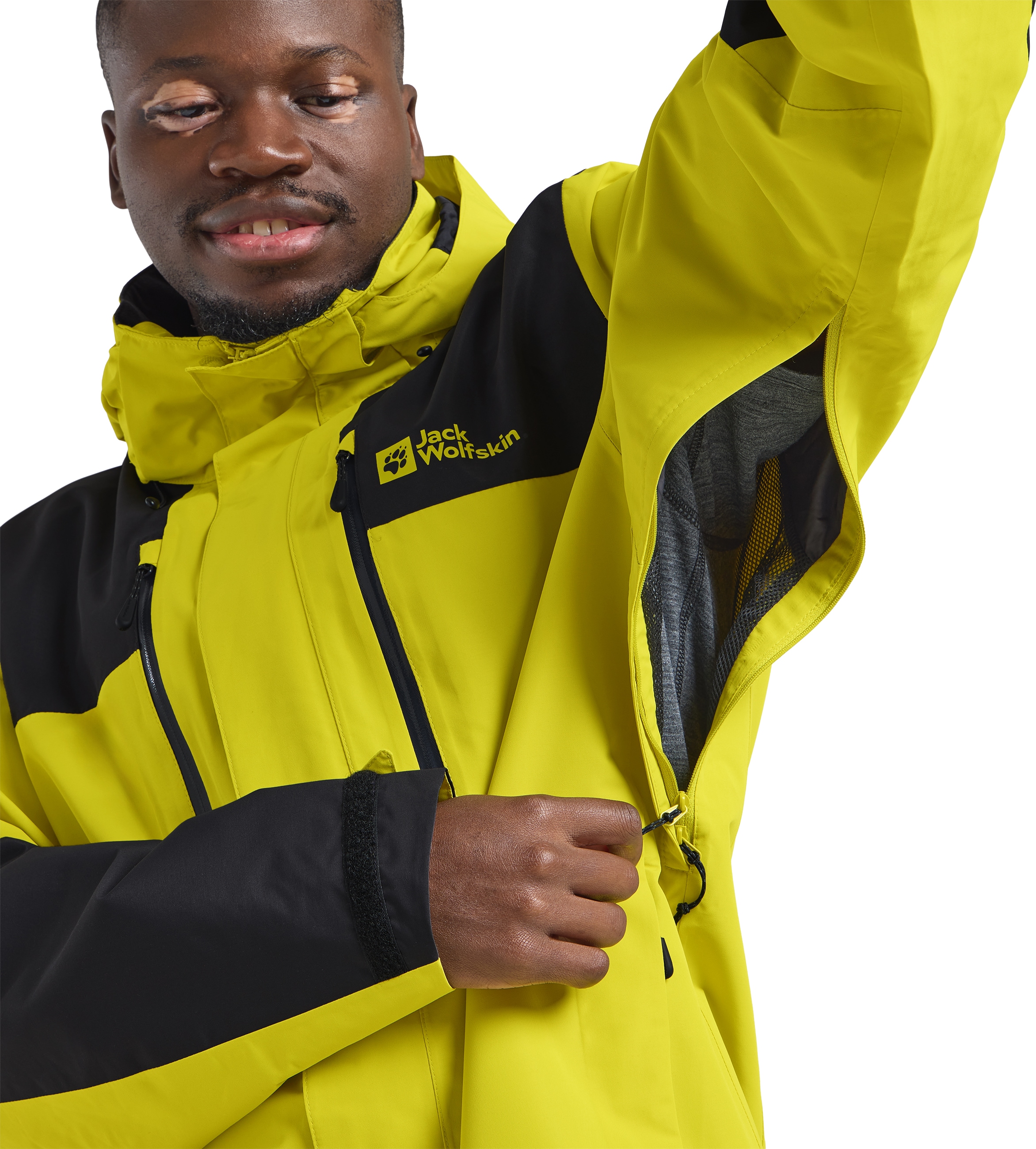 Jack Wolfskin Funktionsjacke »JASPER 2L JKT M«, mit Kapuze, wasserdicht, winddicht, atmungsaktiv
