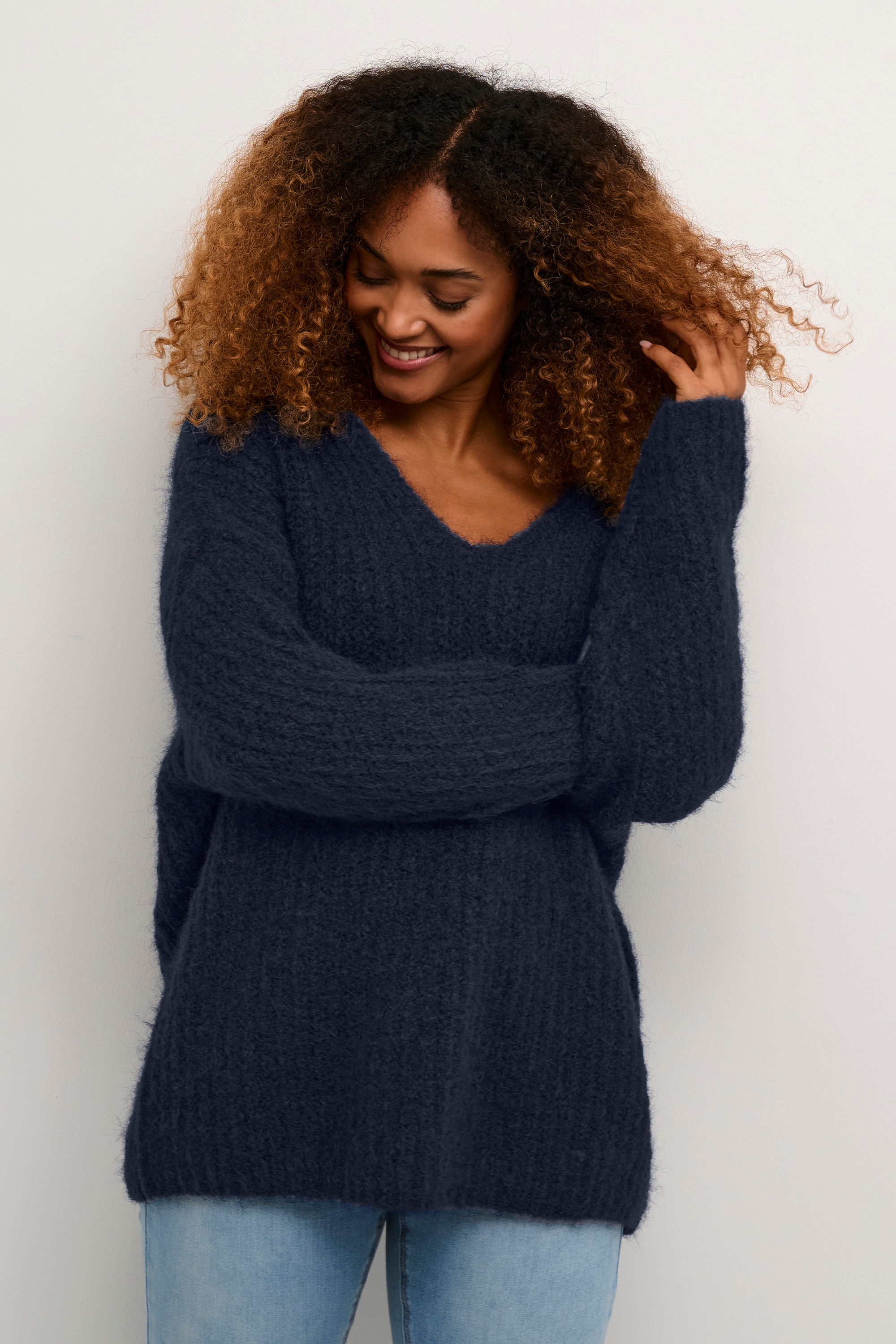 Culture Strickpullover »Damen Strickpullover CUbrava«