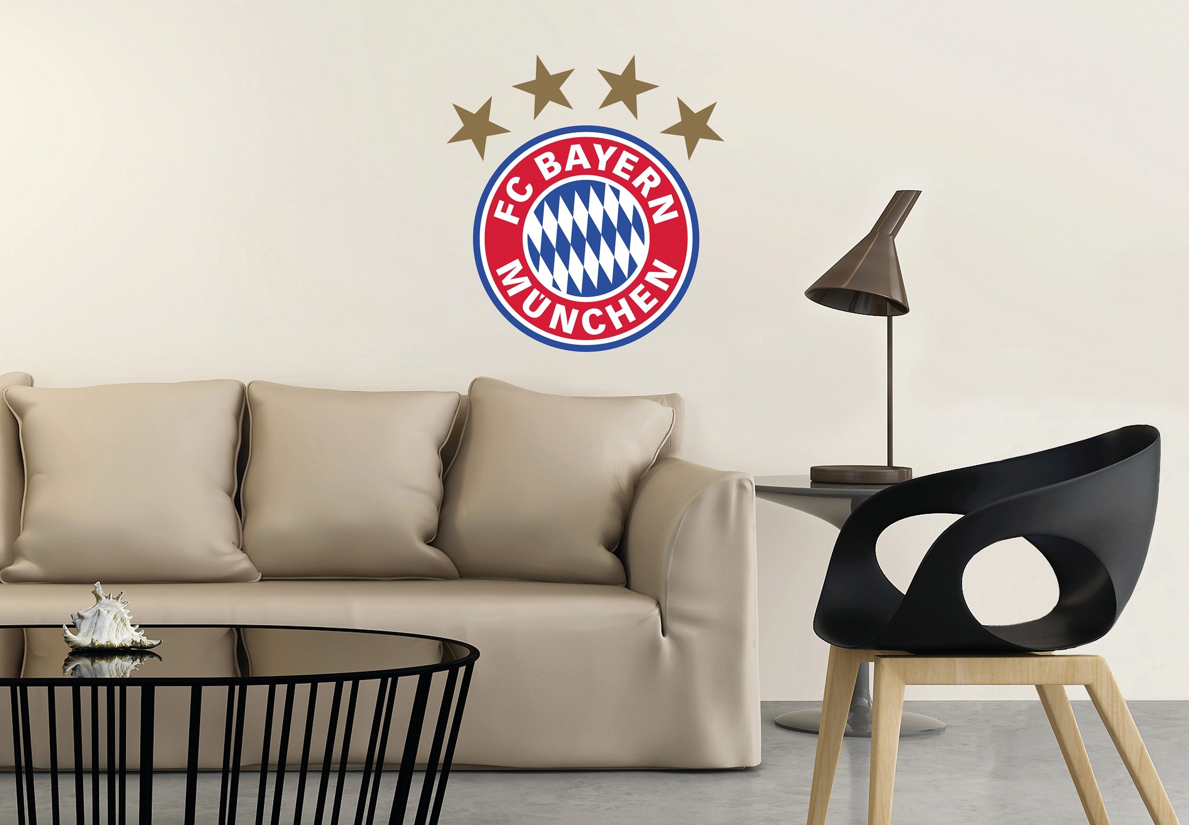 Wall Art Wandtattoo Fc Bayern Munchen Logo Auf Raten Kaufen Universal At